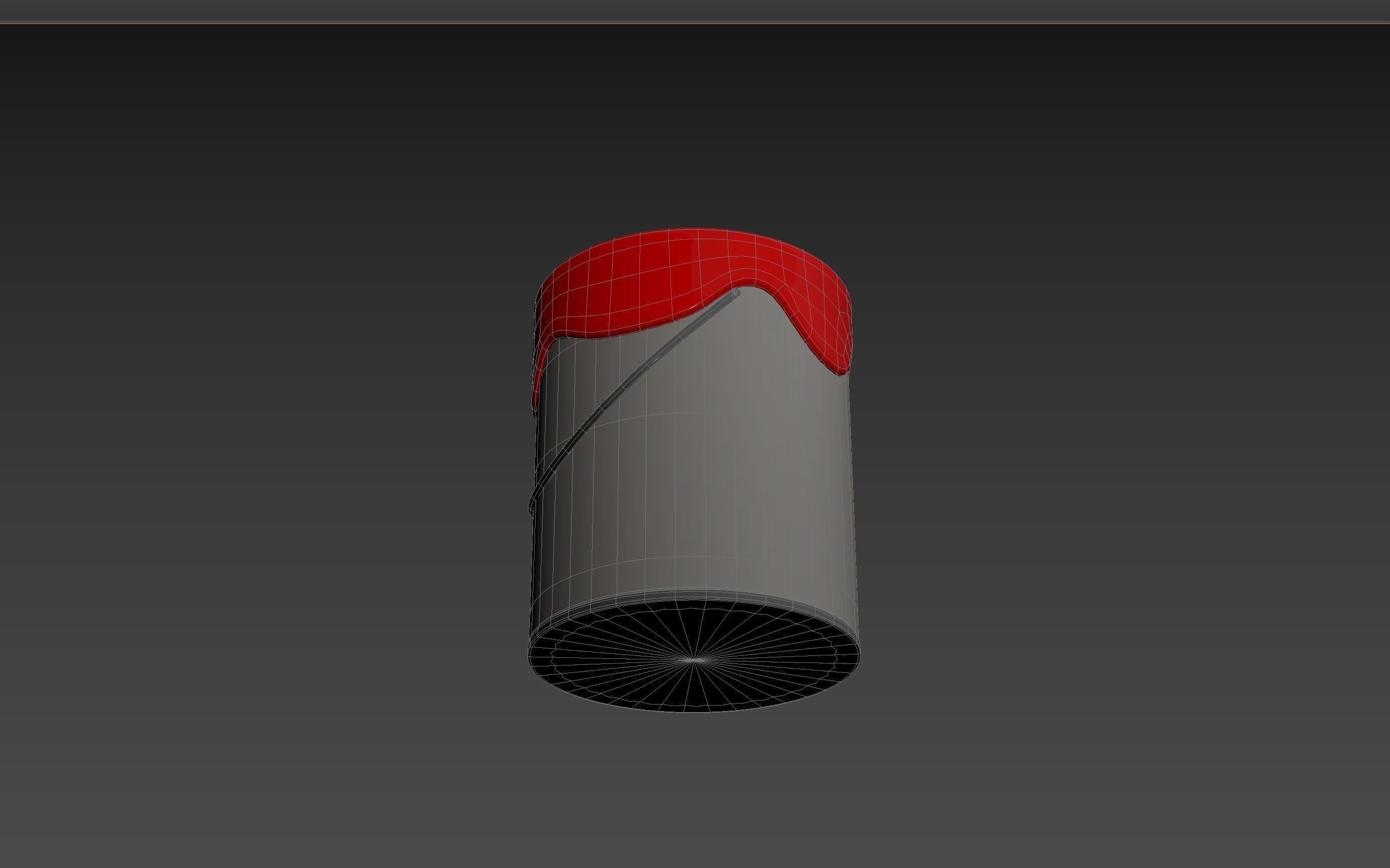 Cartoon Paint Bucket 3D model_17