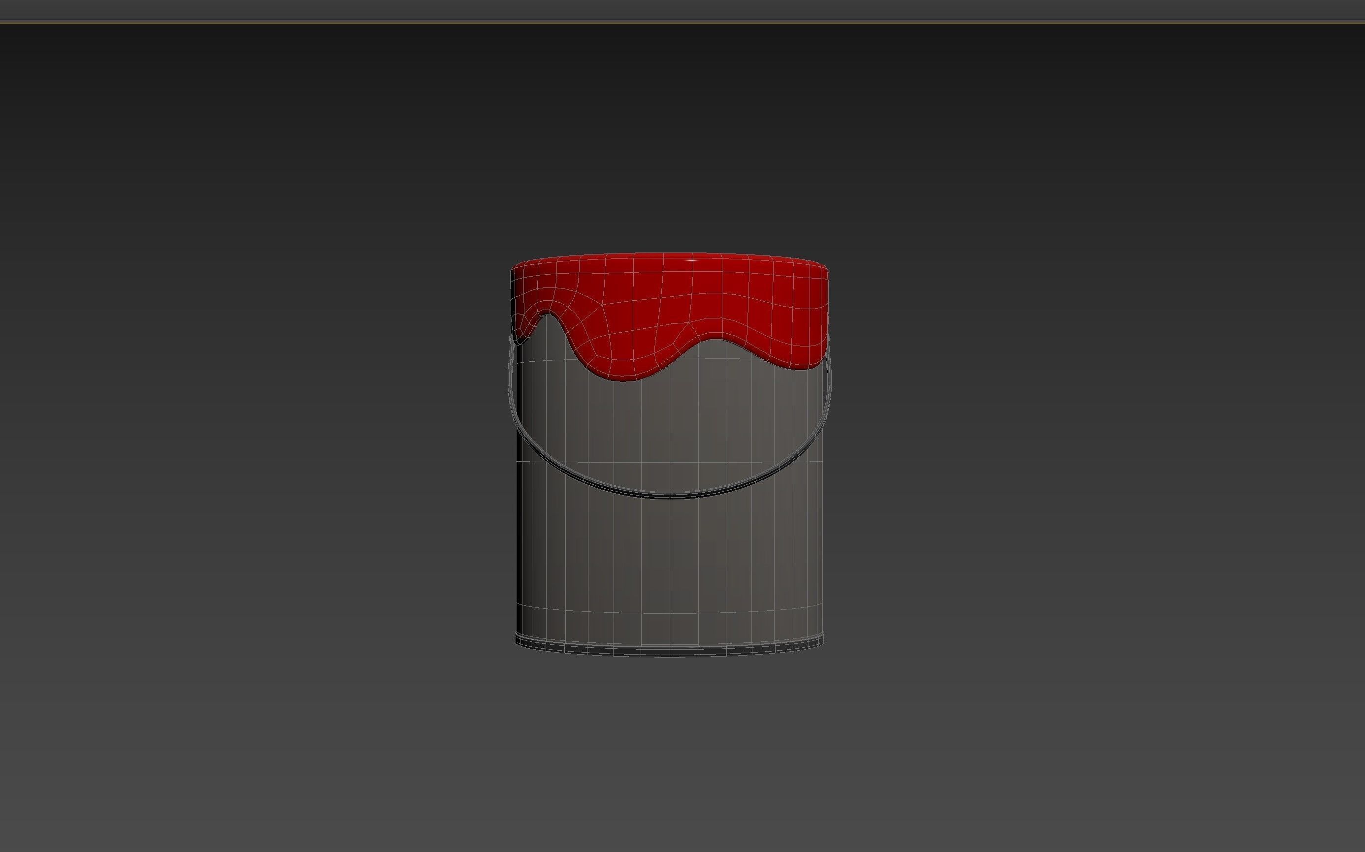 Cartoon Paint Bucket 3D model_20