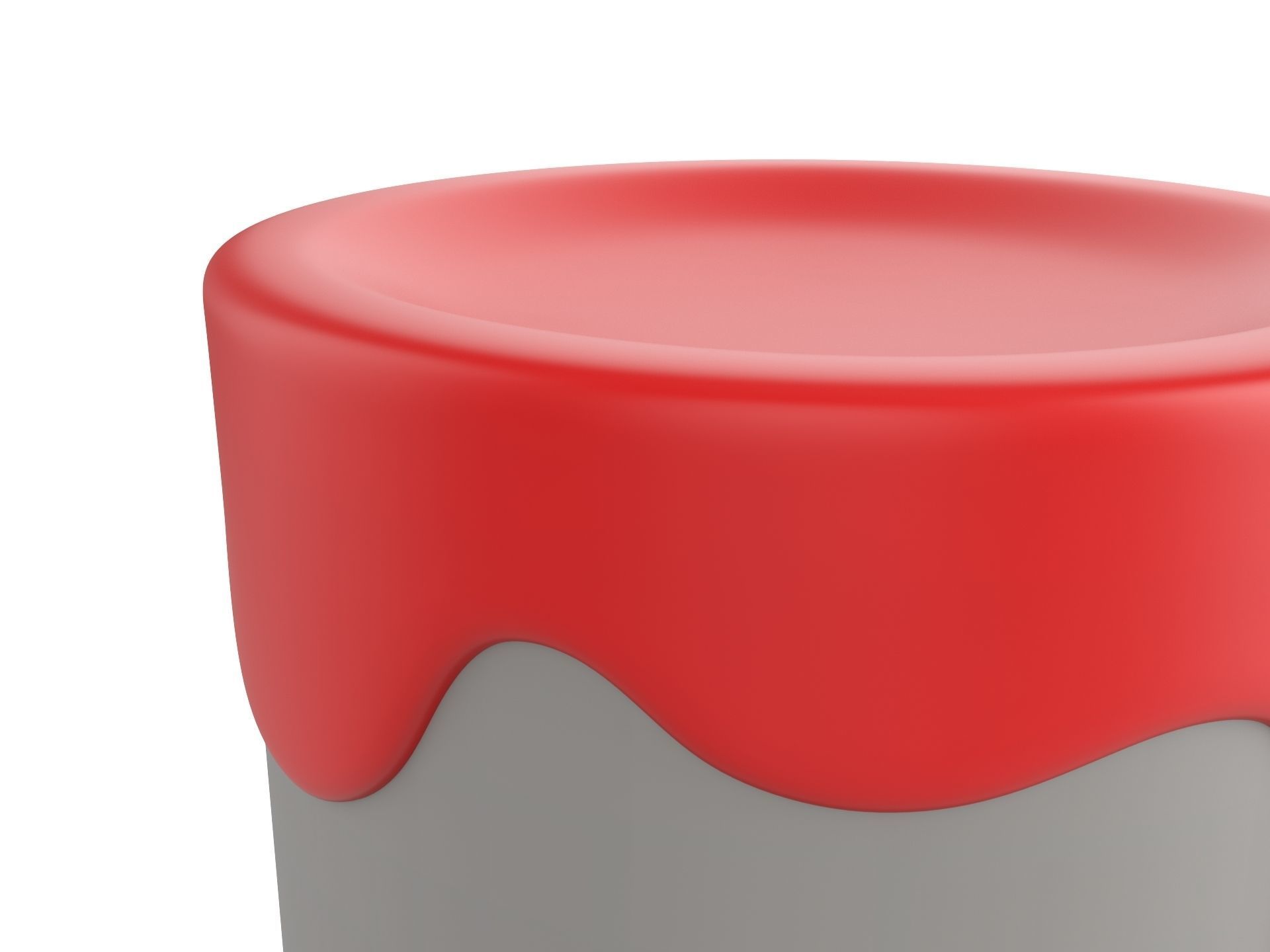 Cartoon Paint Bucket 3D model_9