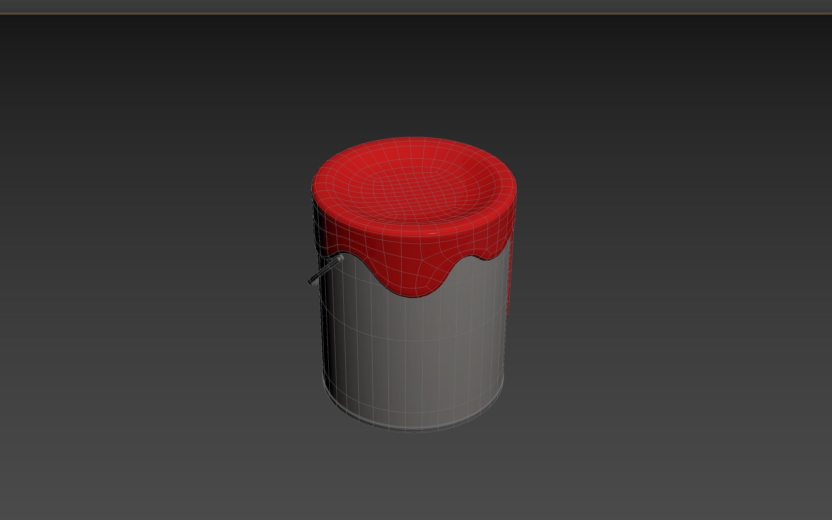Cartoon Paint Bucket 3D model_15