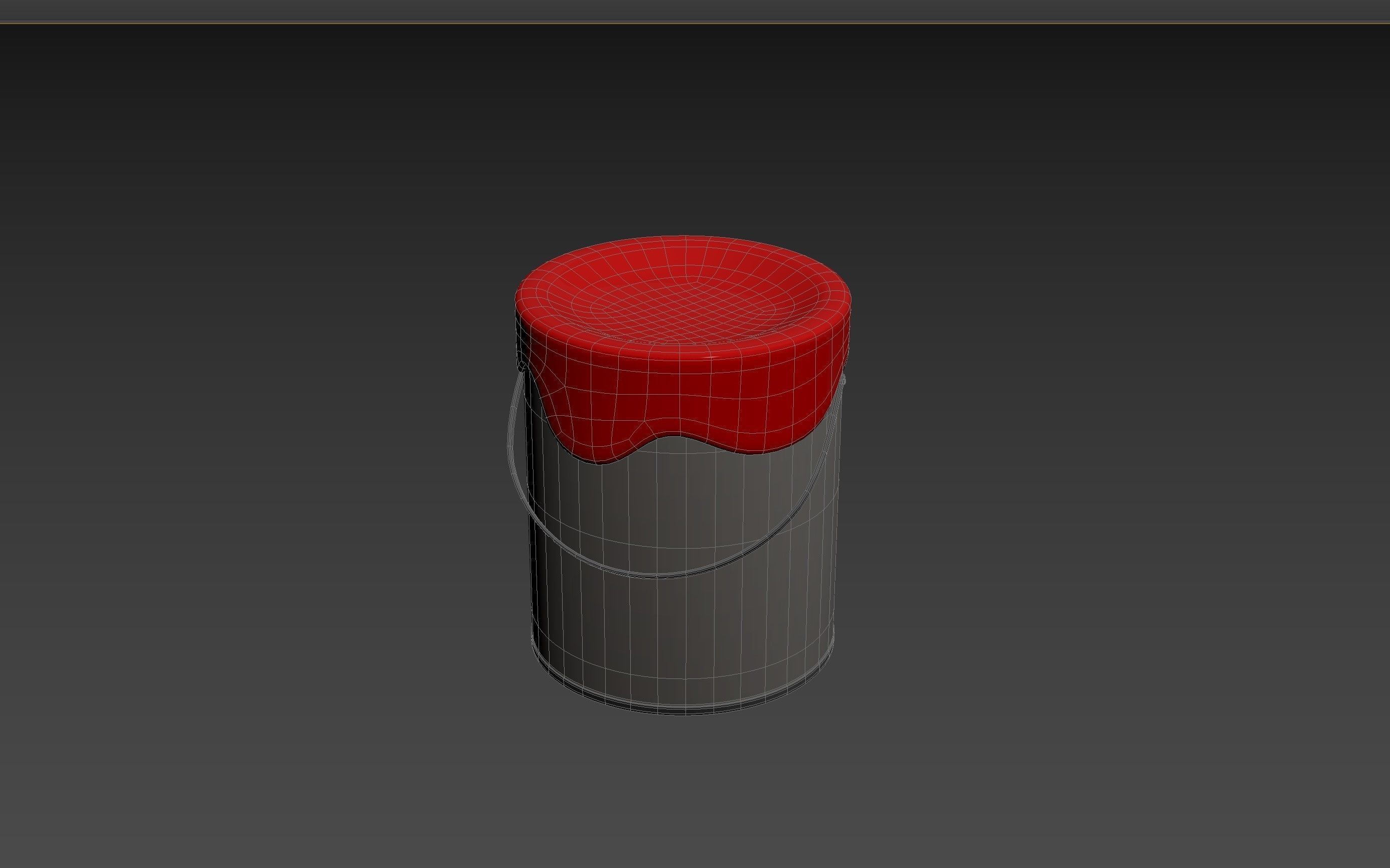 Cartoon Paint Bucket 3D model_19