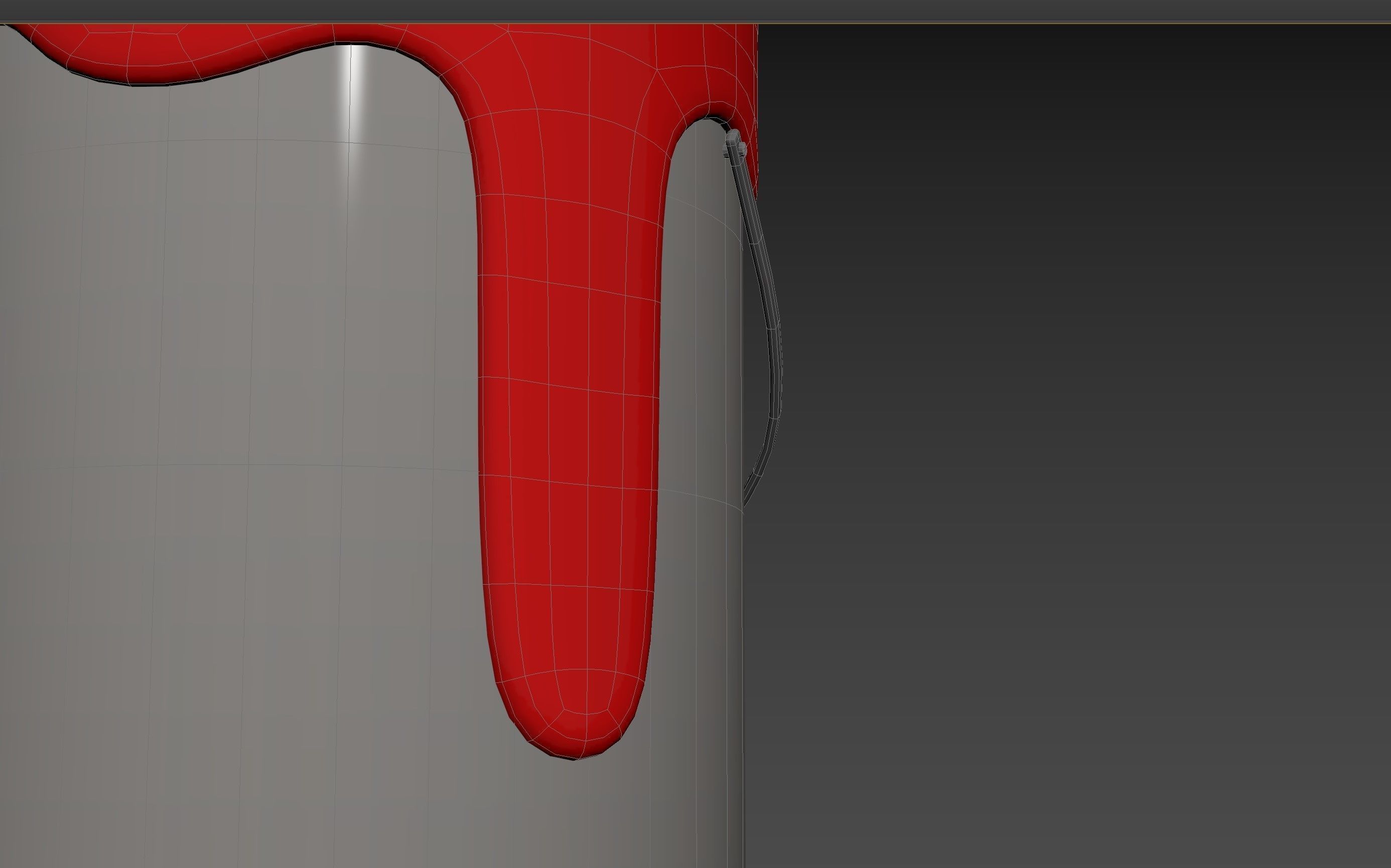 Cartoon Paint Bucket 3D model_24