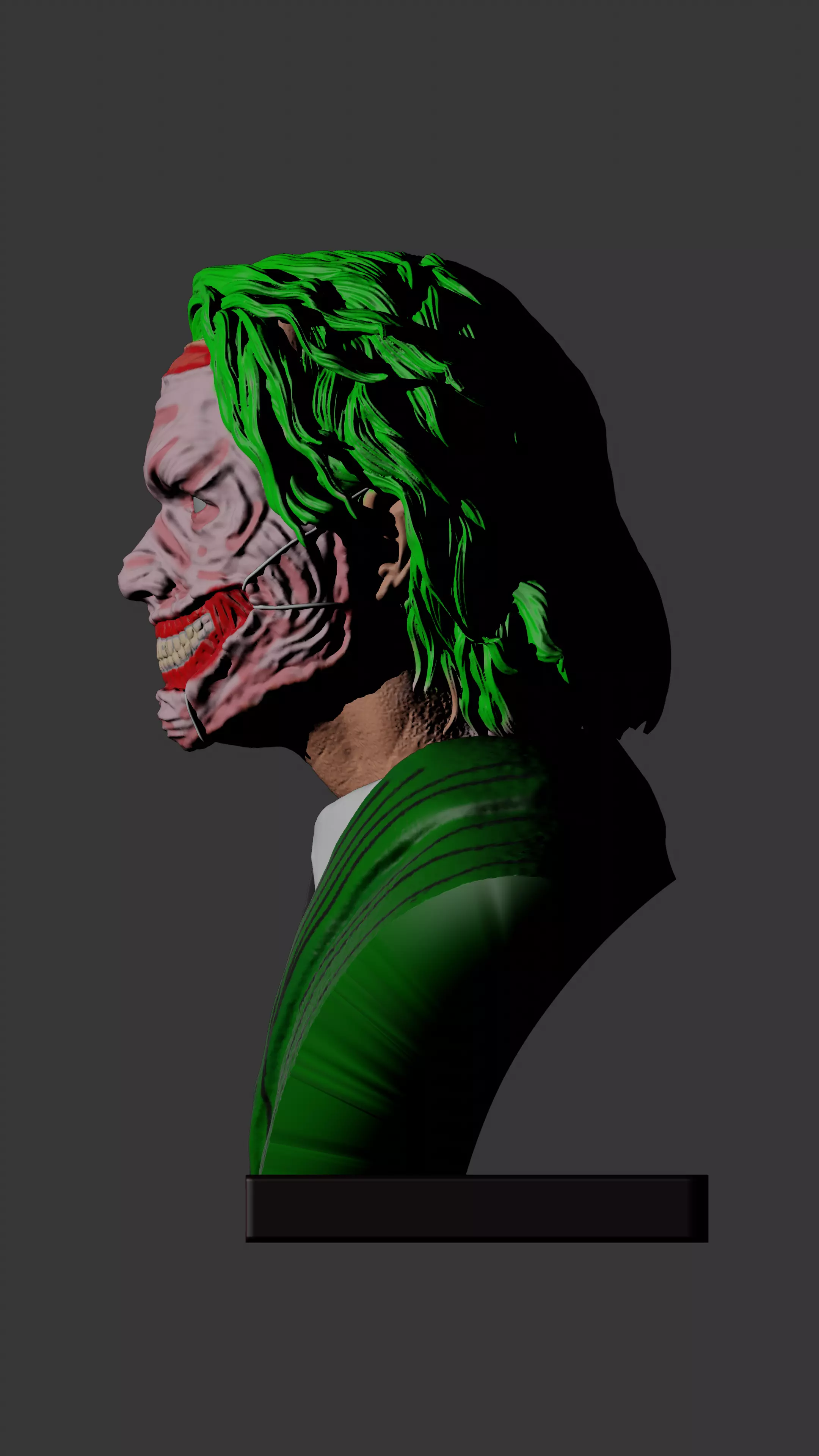 Heath ledger joker 3D print model