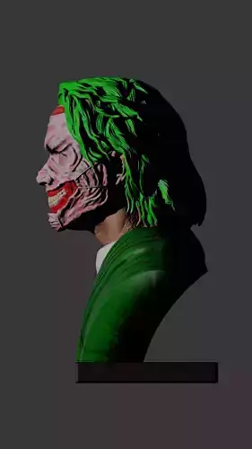 Heath ledger joker 3D print model
