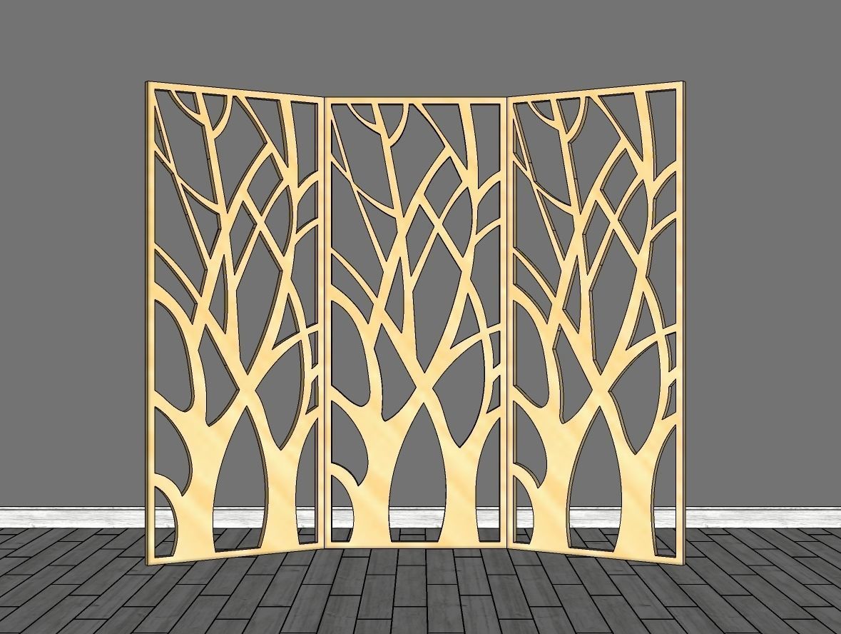 Decorative Panel 5 3D model_6