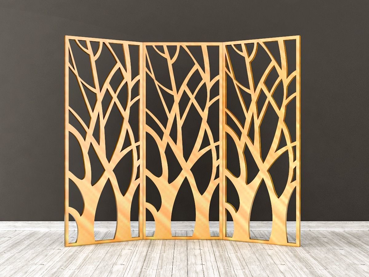 Decorative Panel 5 3D model_2