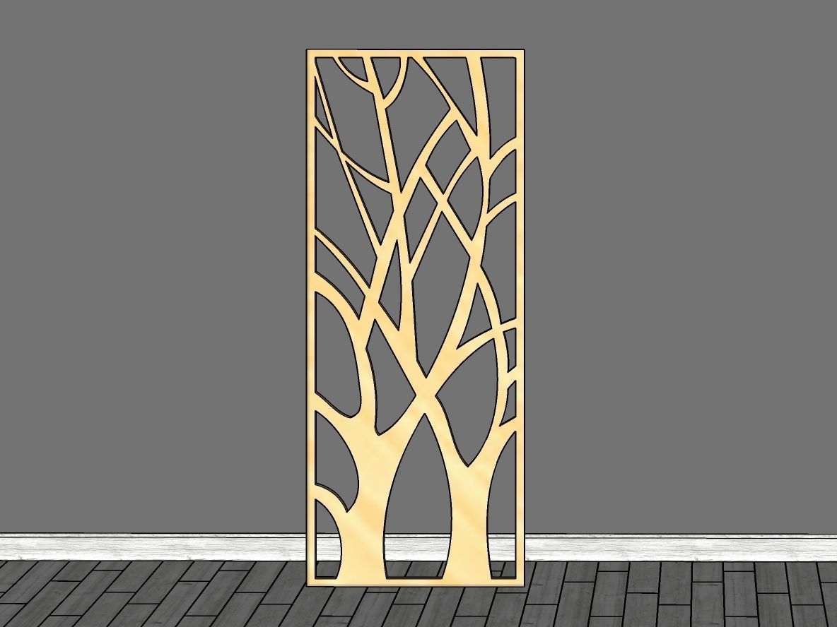 Decorative Panel 5 3D model_4