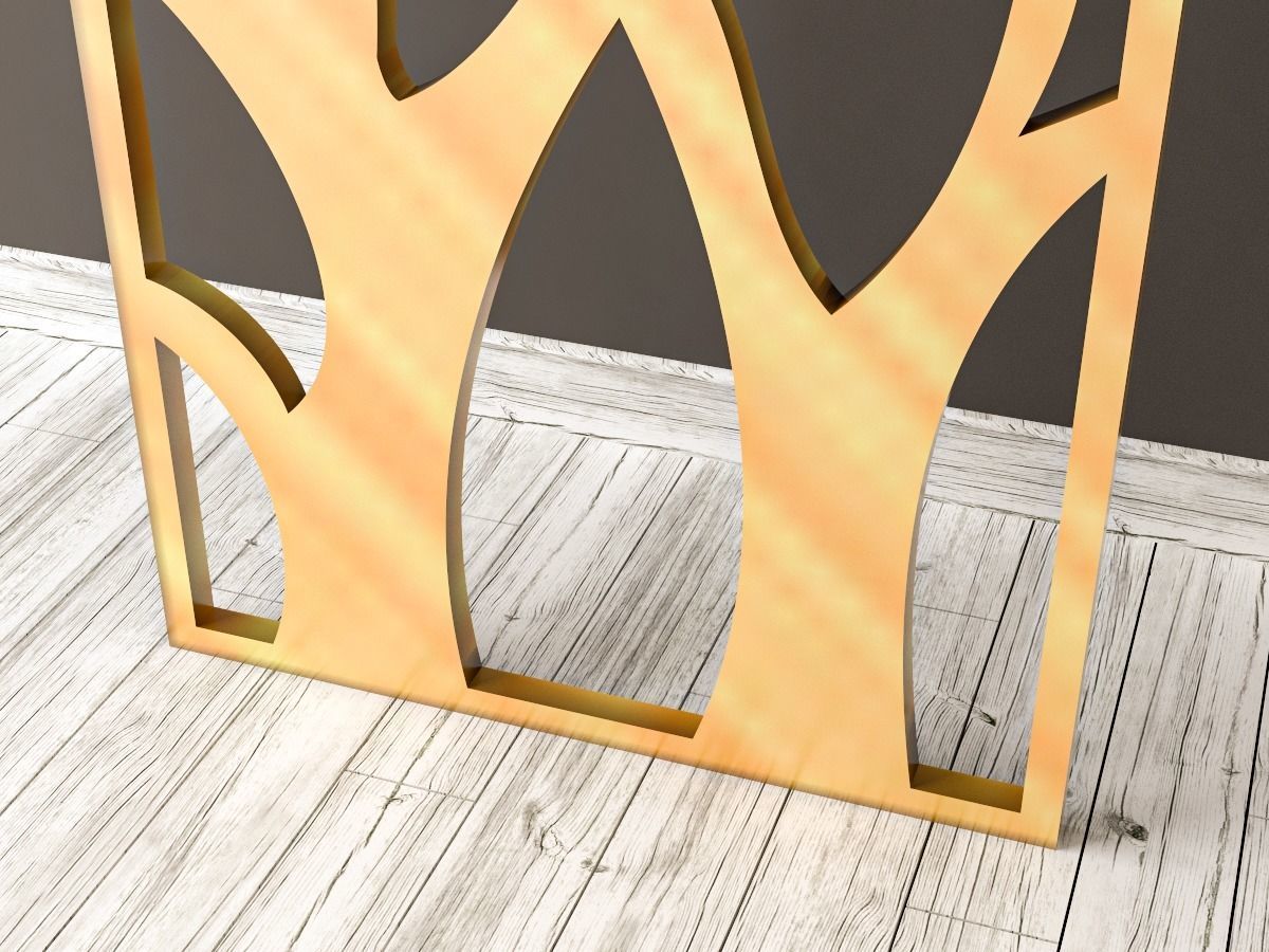 Decorative Panel 5 3D model_1