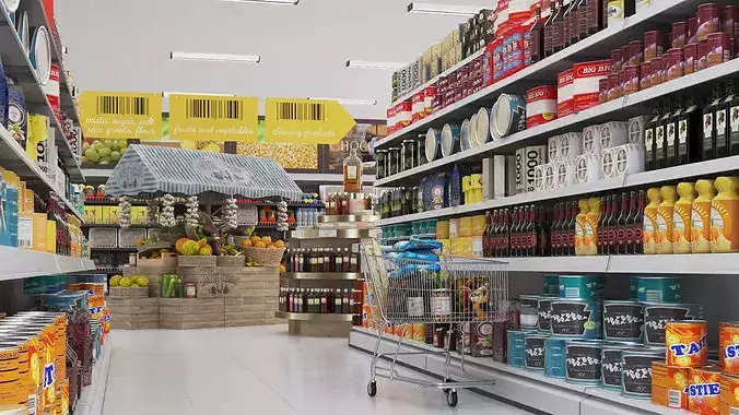Archmodels vol 259 - store equipment collection 3D model