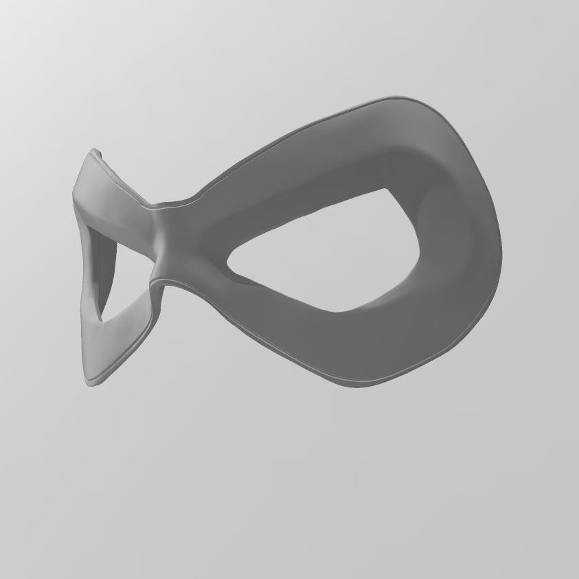 Ms Marvel - Kamala Khan HQ Mask - Fan Made - STL 3D Model 3D print model_7