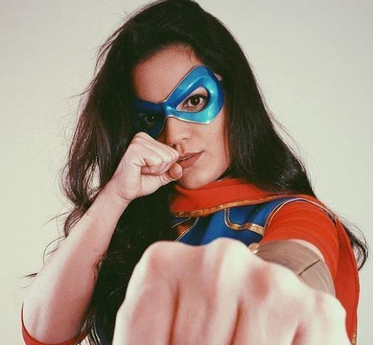 Ms Marvel - Kamala Khan HQ Mask - Fan Made - STL 3D Model 3D print model_8