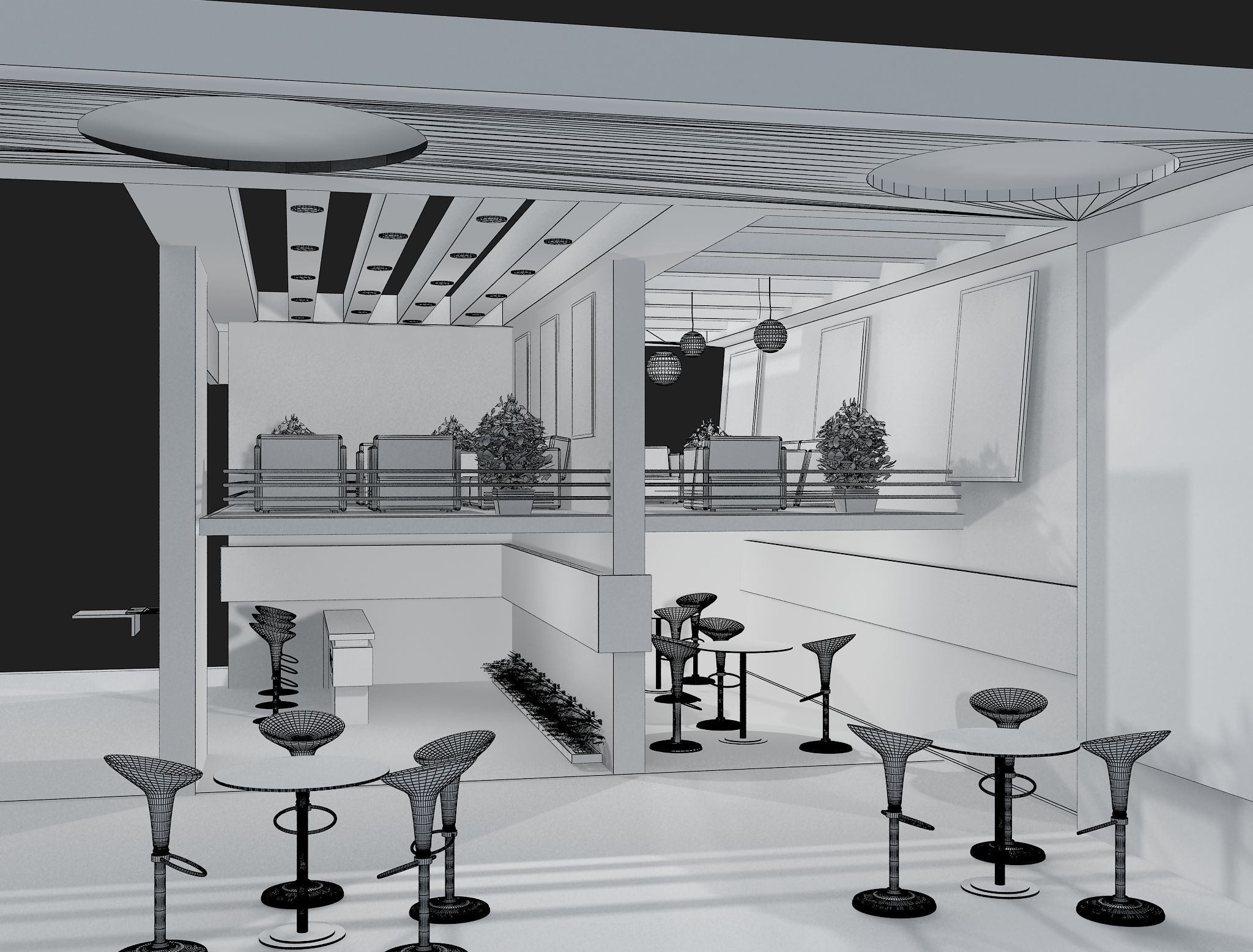 Booth Exhibition Stand a448a 3D model_15
