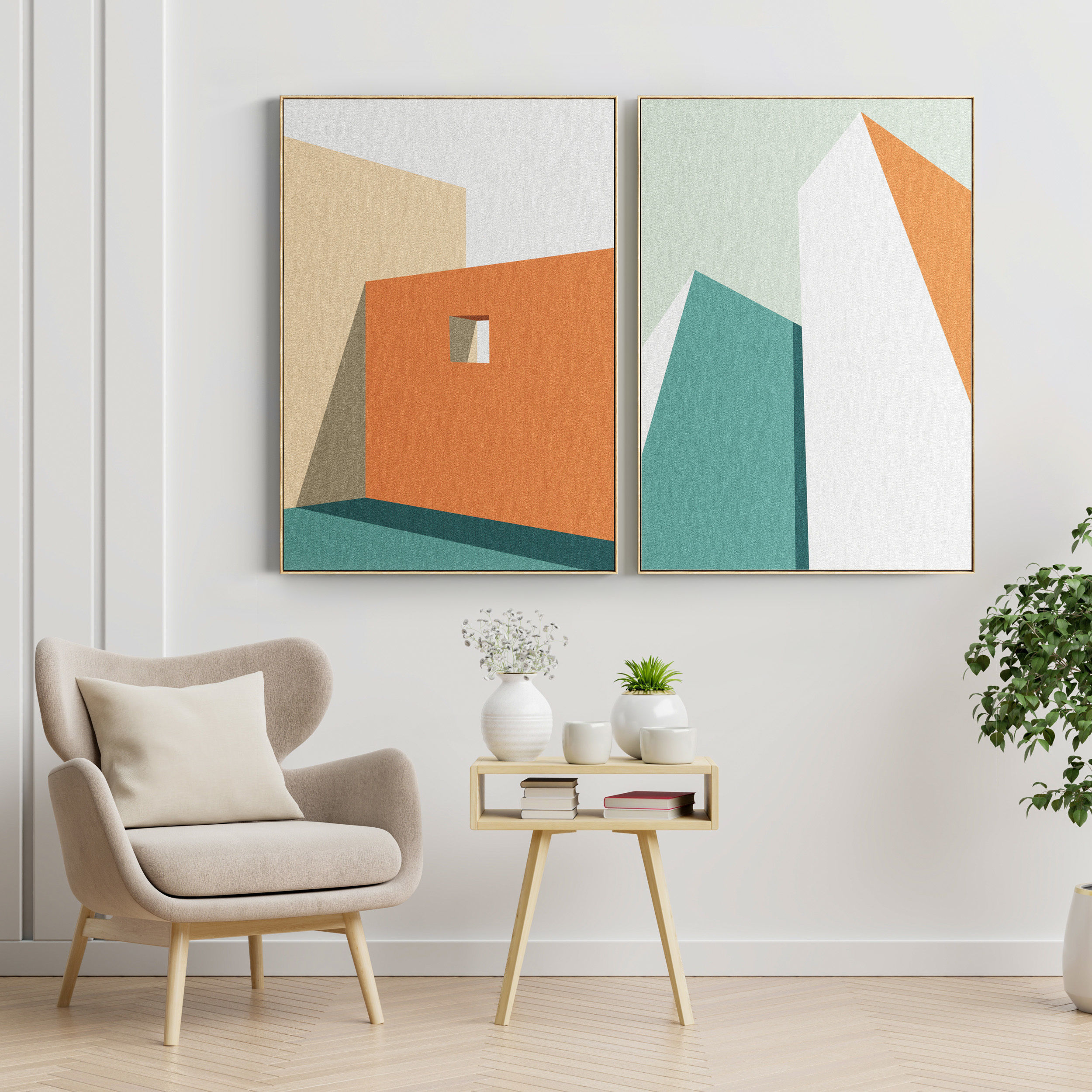 Photo Frame 203 Low-poly 3D model_1