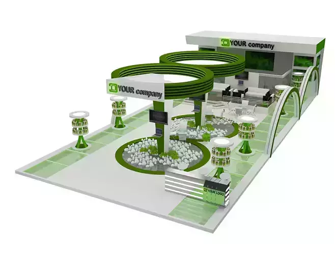  Booth Exhibition Stand a449b 