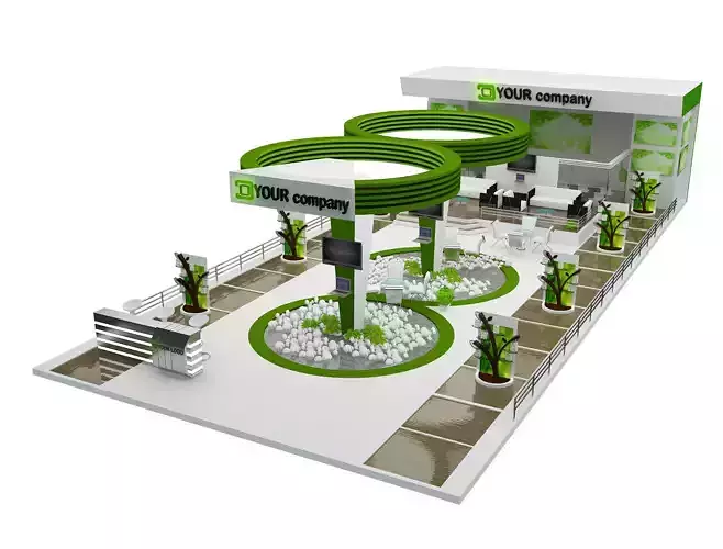  Booth Exhibition Stand a449c