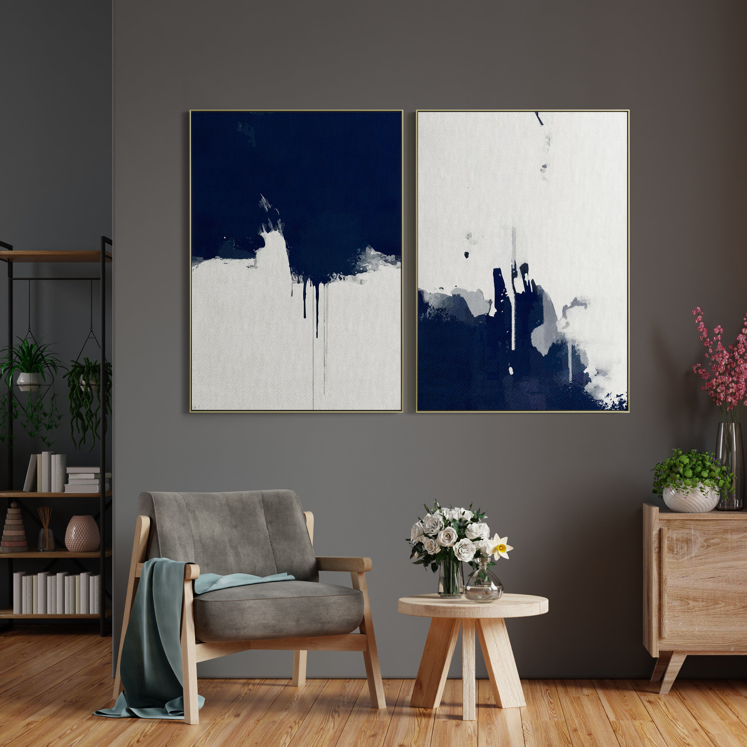 Photo Frame 205 Low-poly 3D model_3