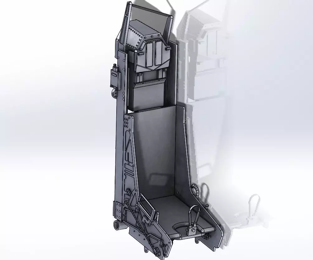 Ejection Seat Martin Baker MK16 Pilatus PC21 STL FILES ONLY 3D print model