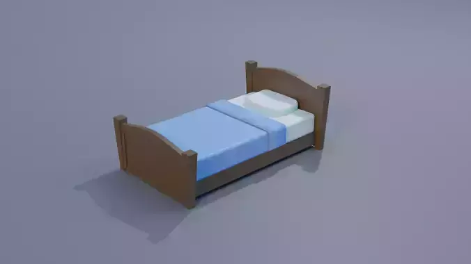 Cartoon bed
