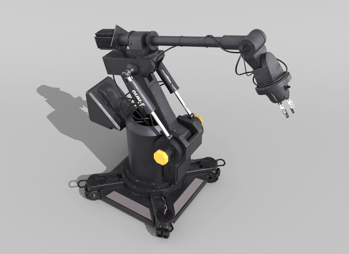 DUM-E Robot Iron Man 3D model_2