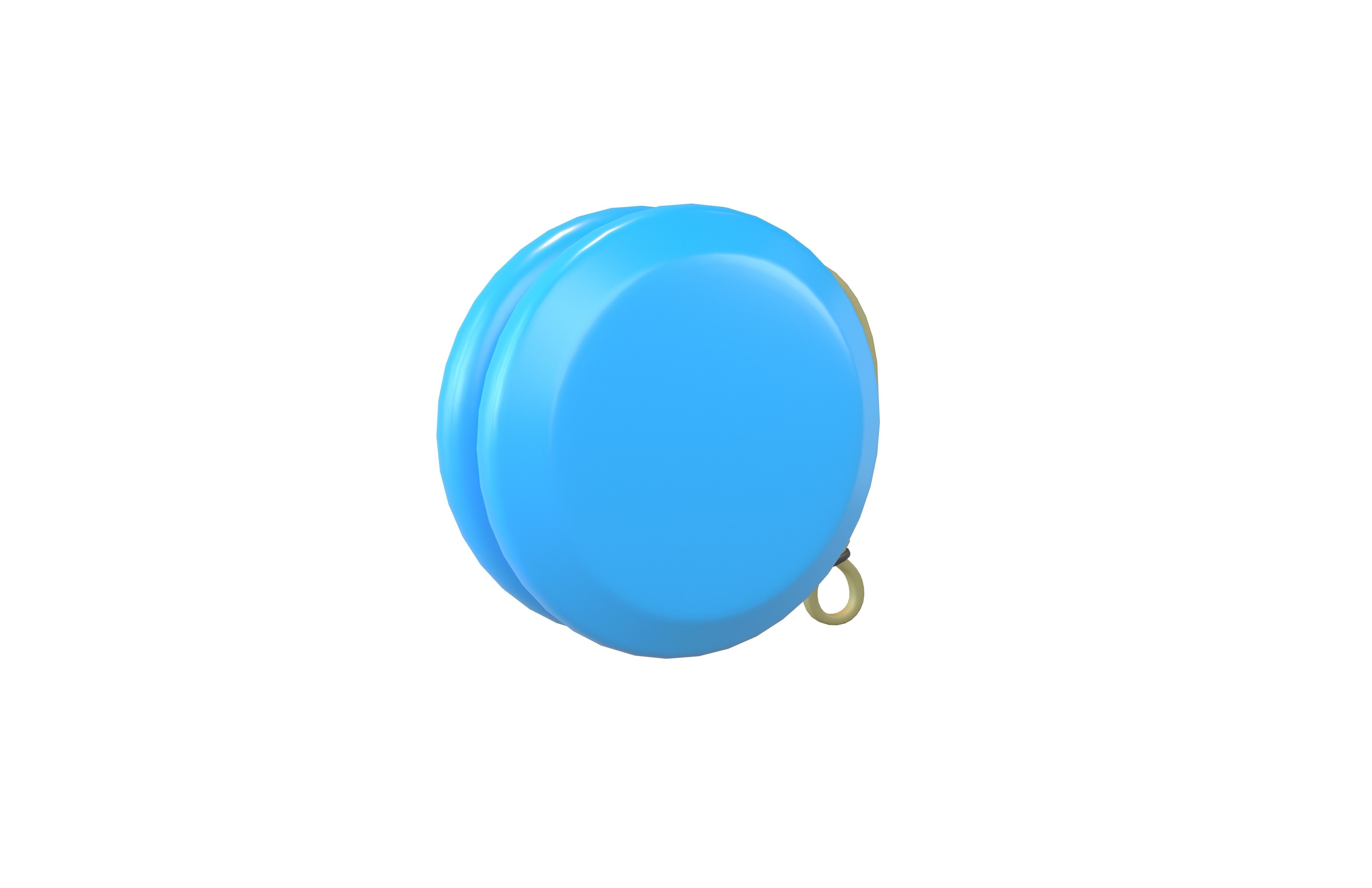 Yoyo v1 003 Low-poly 3D model_1