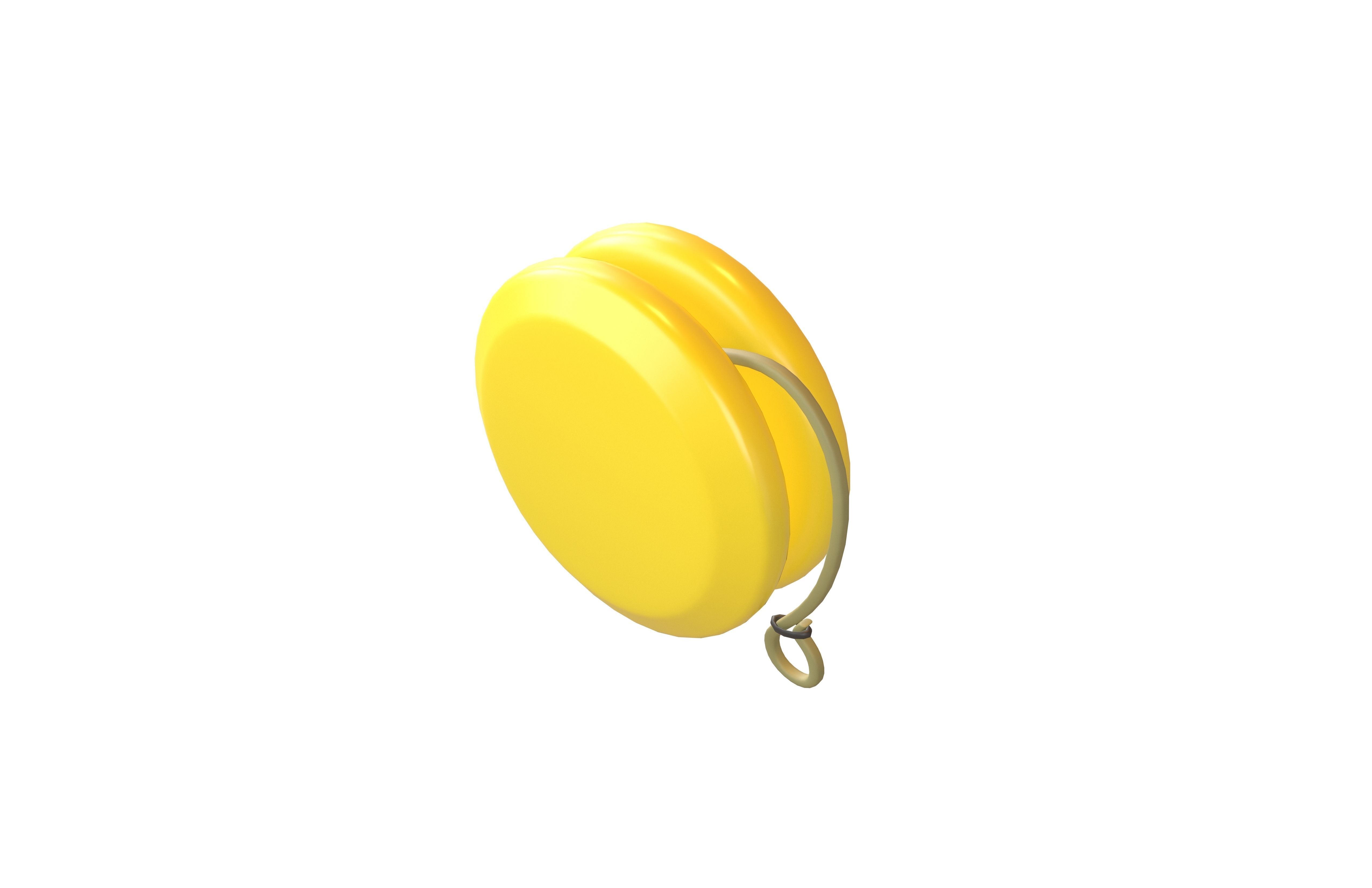 Yoyo v1 004 Low-poly 3D model_2