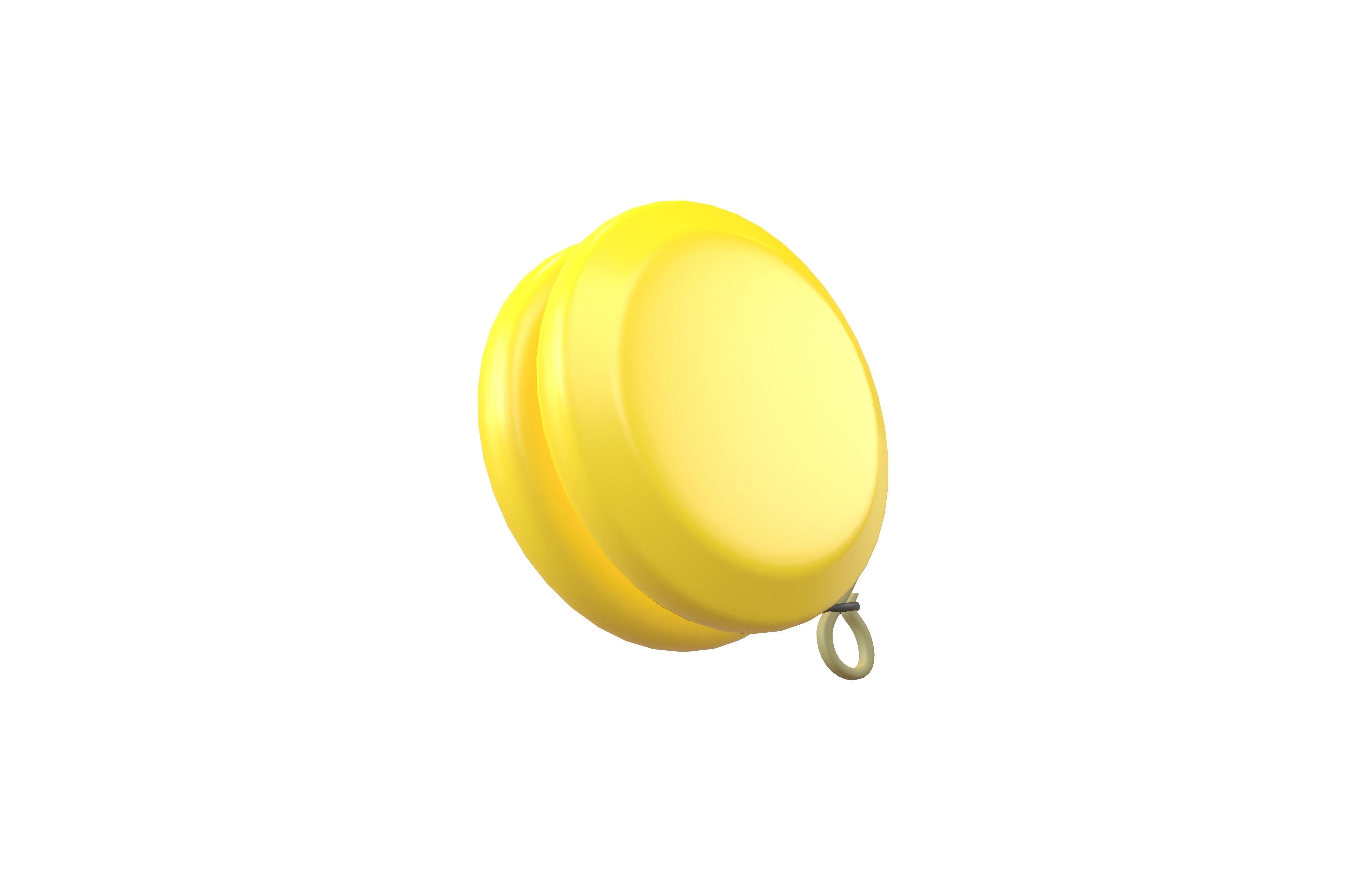 Yoyo v1 004 Low-poly 3D model_3