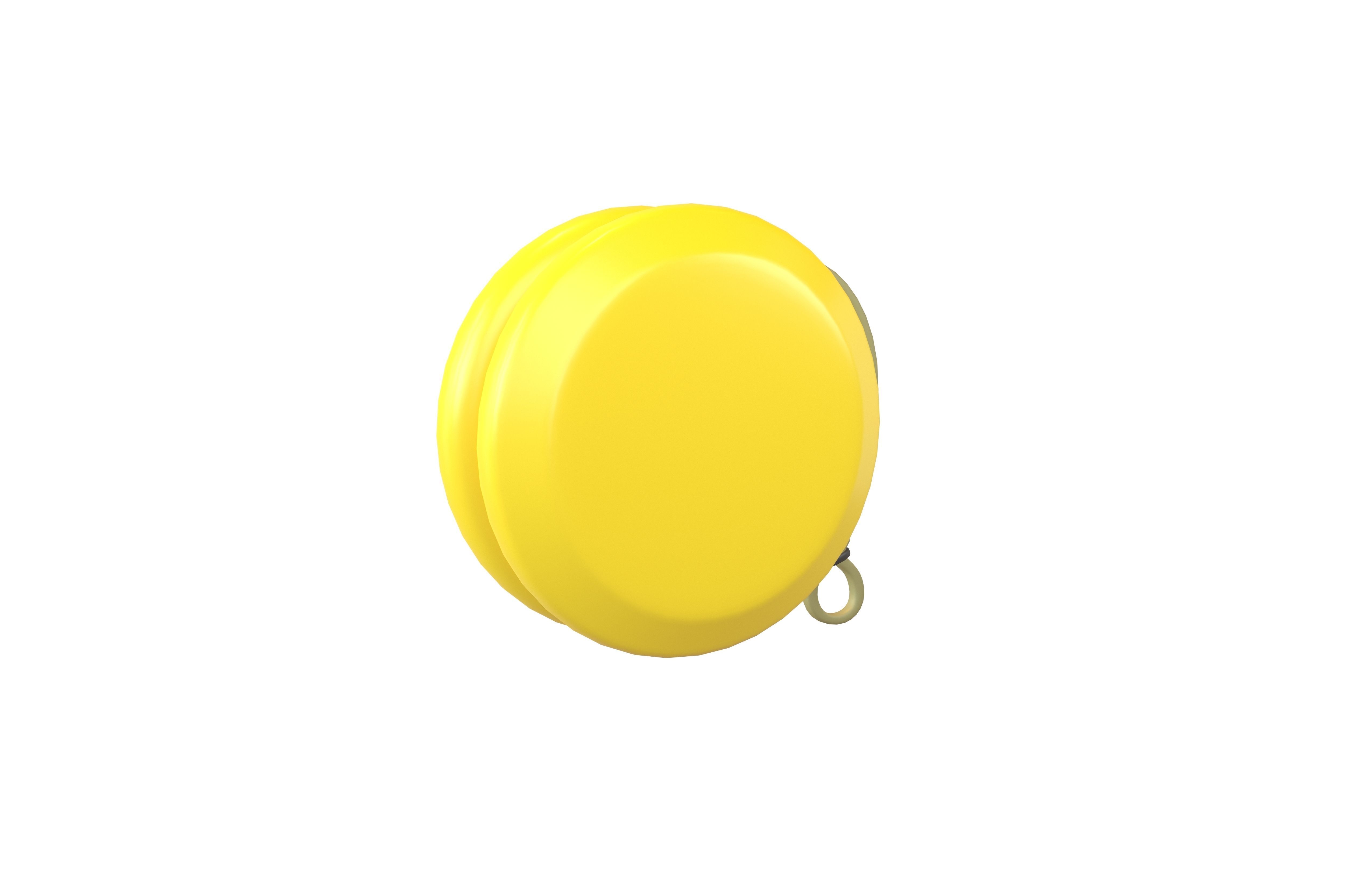 Yoyo v1 004 Low-poly 3D model_1