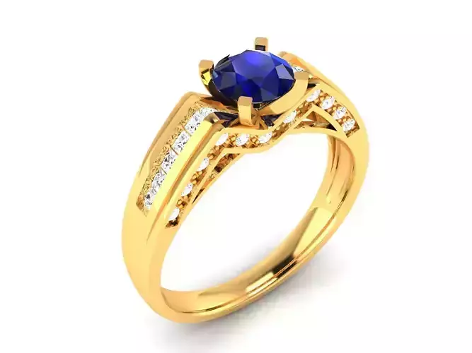 Solitaire Women Engagement Wedding Ring