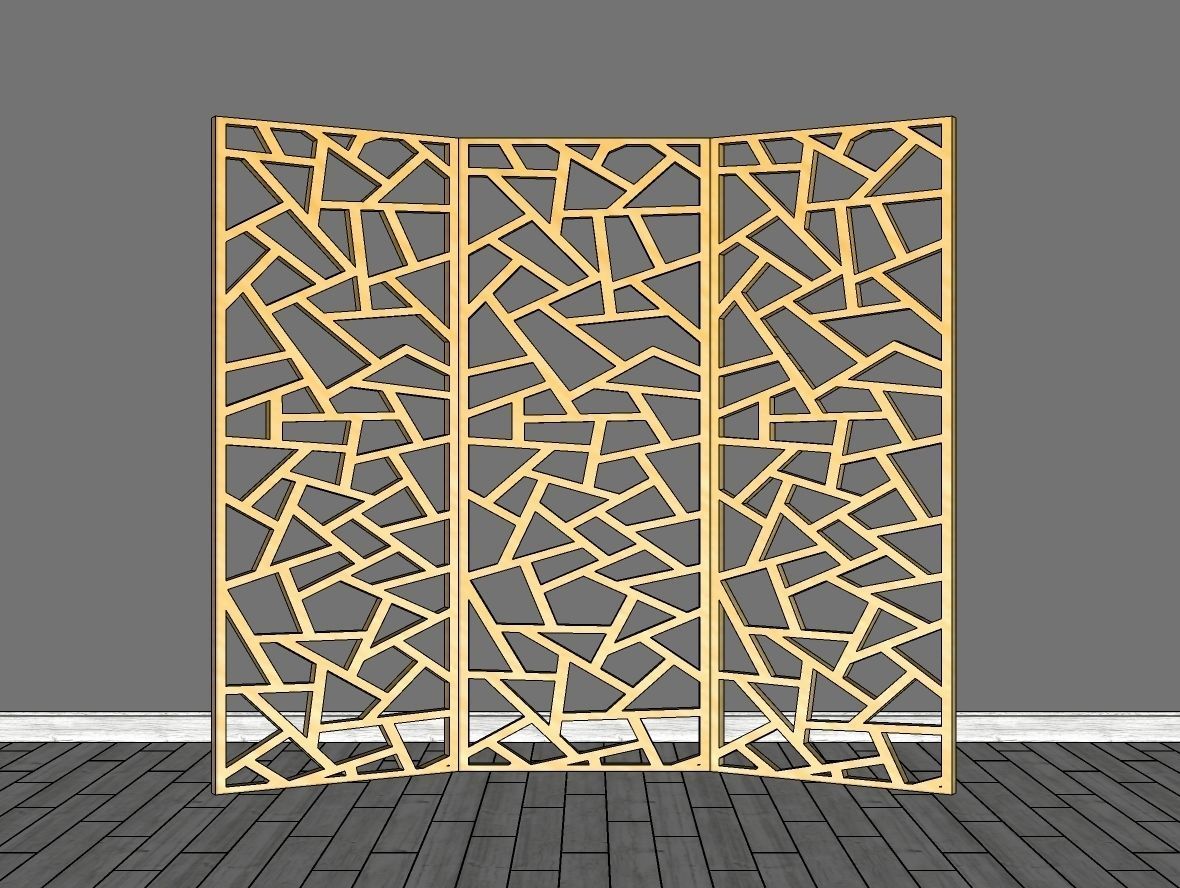 Decorative Panel 6 3D model_6