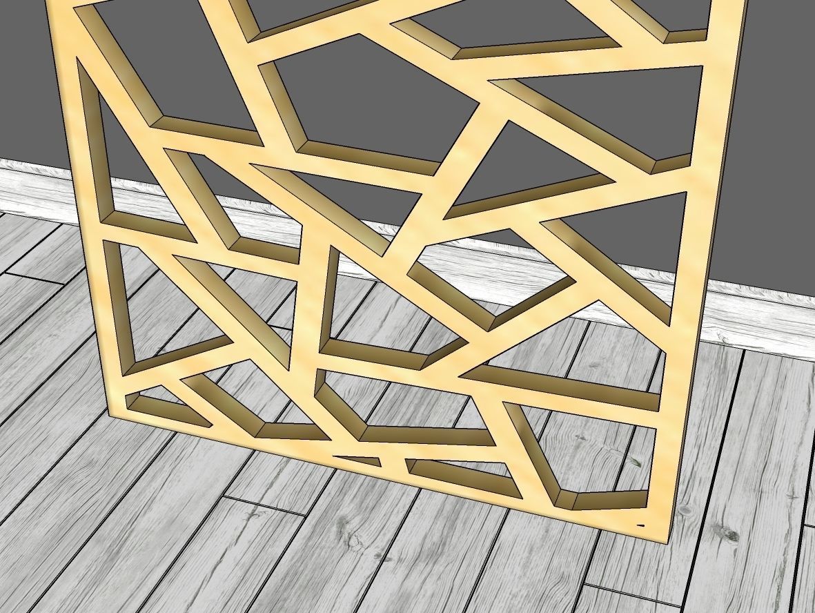 Decorative Panel 6 3D model_5