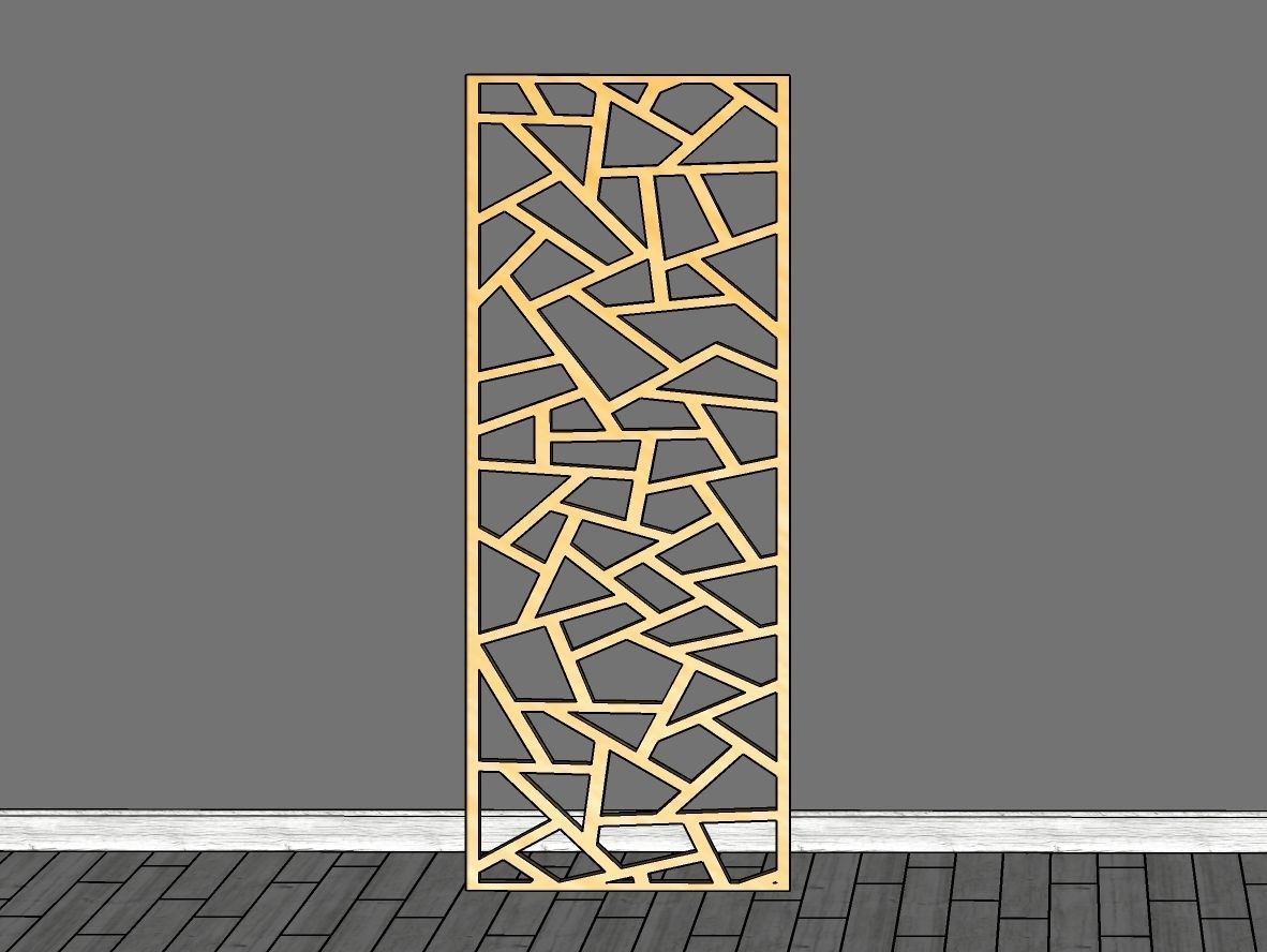 Decorative Panel 6 3D model_4