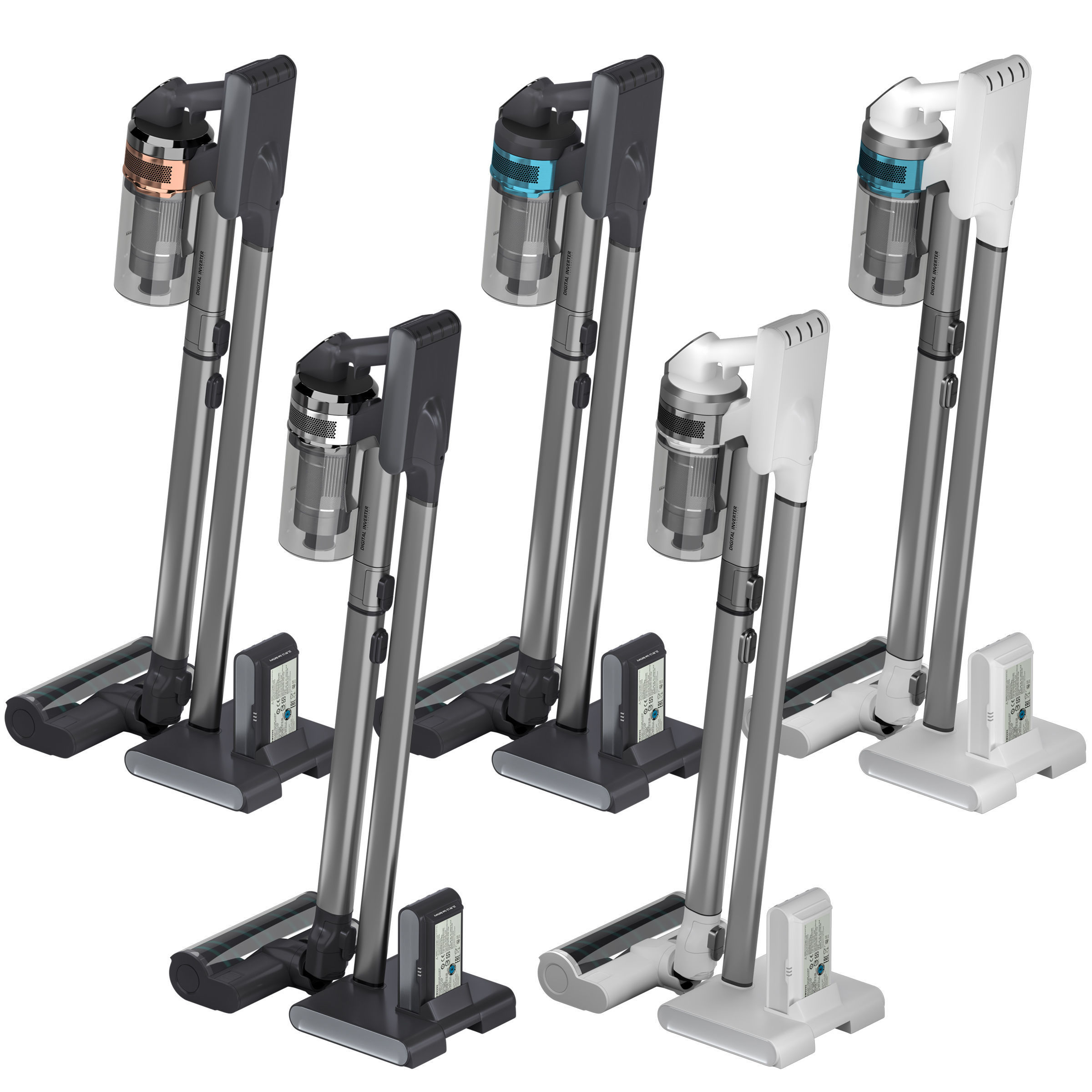 Samsung Z dyson cordless vacuum cleaner 3D model_2