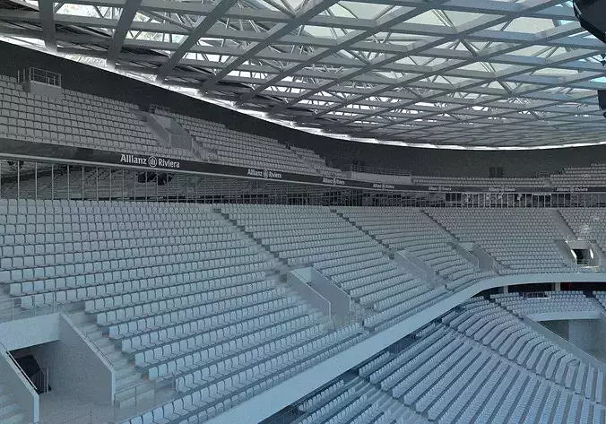 Willmote Allianz Riviera 3D model 7