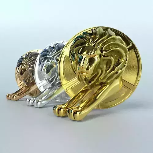 Cannes Lion - gold silver bronze 