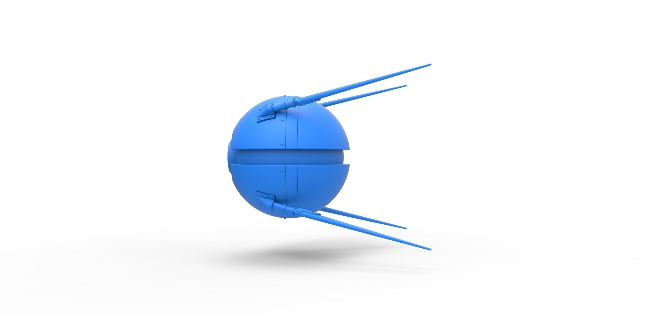 Satellite orb 3D print model_14