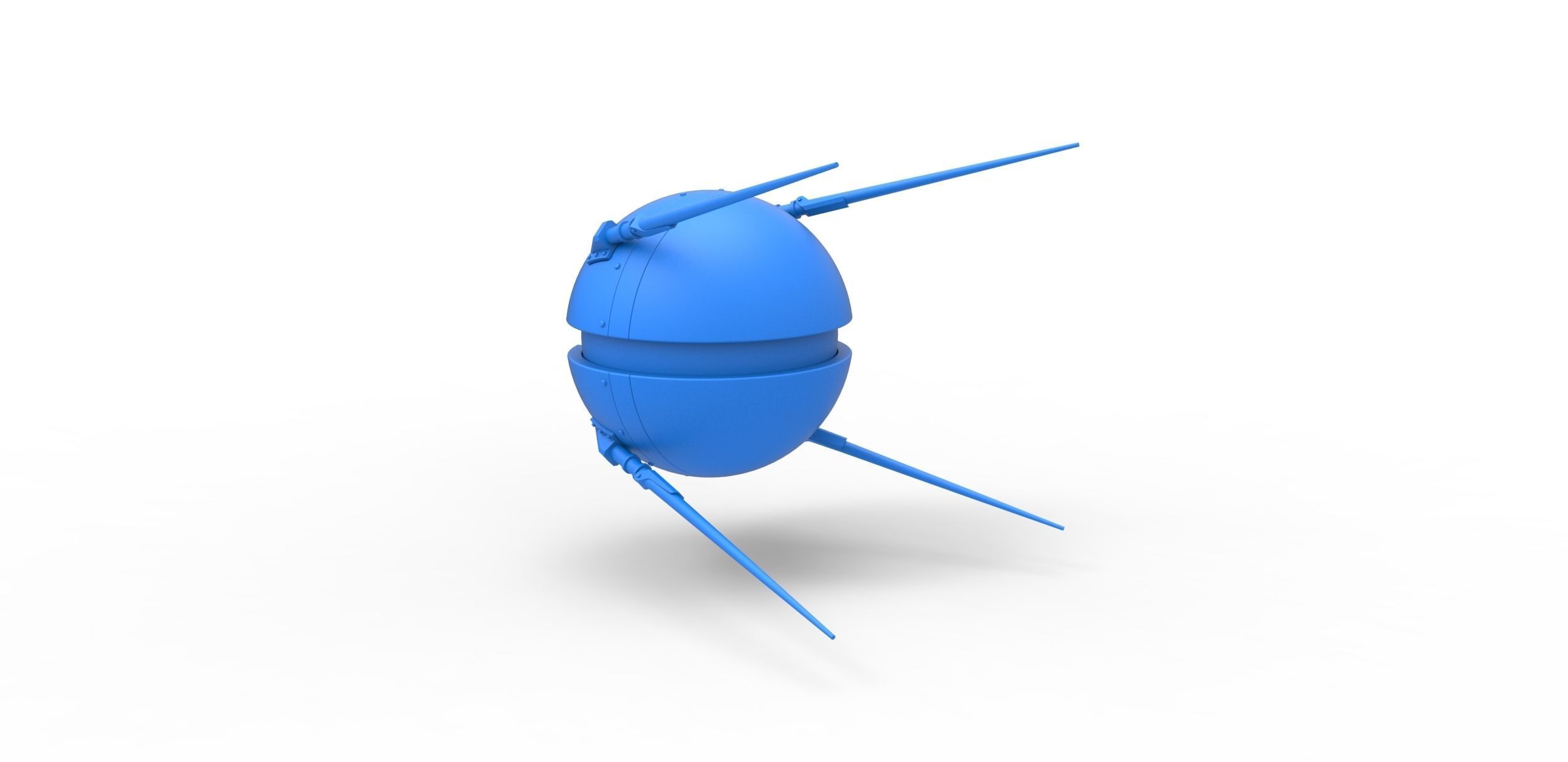 Satellite orb 3D print model_15