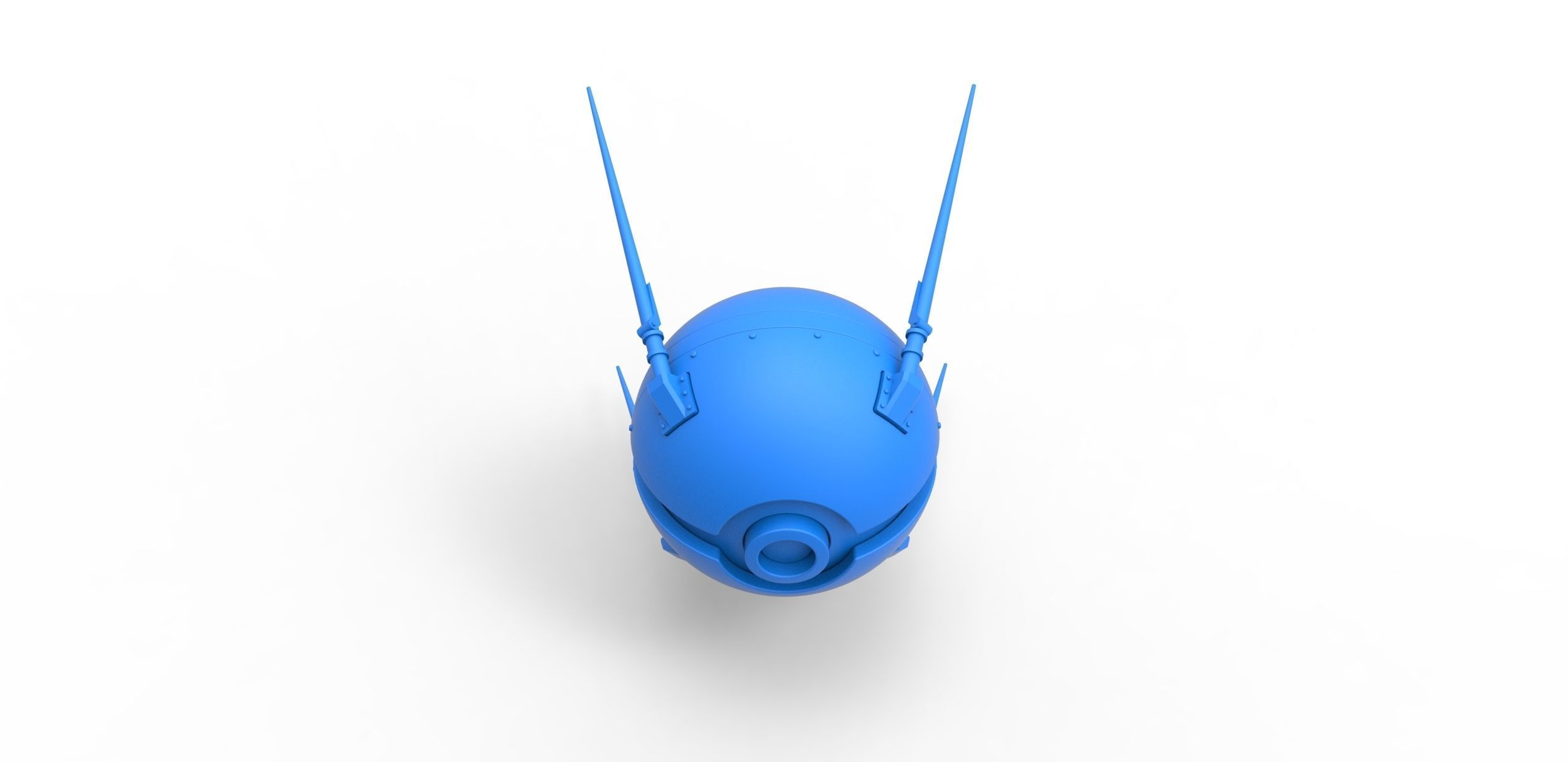 Satellite orb 3D print model_11