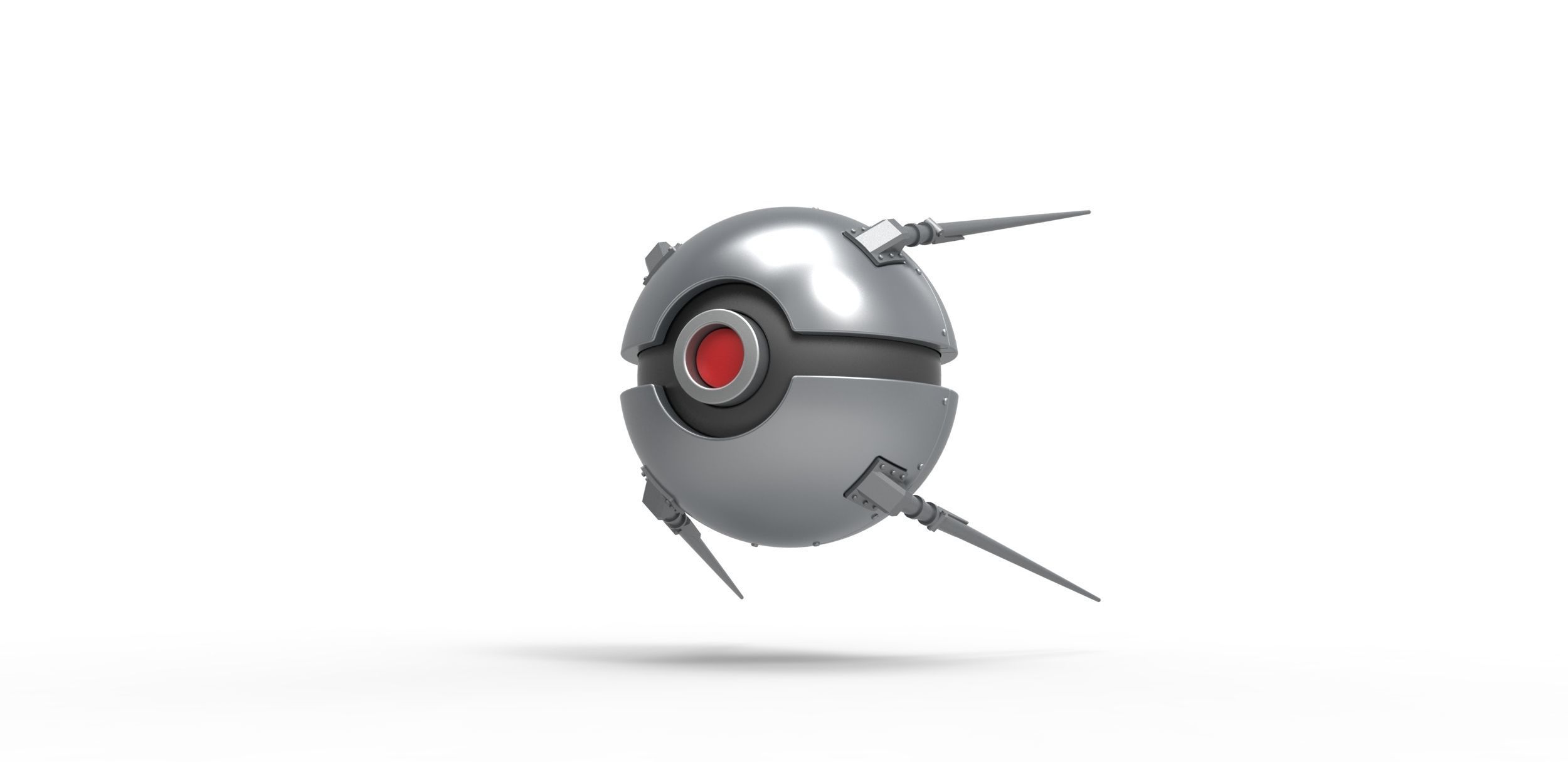 Satellite orb 3D print model_1