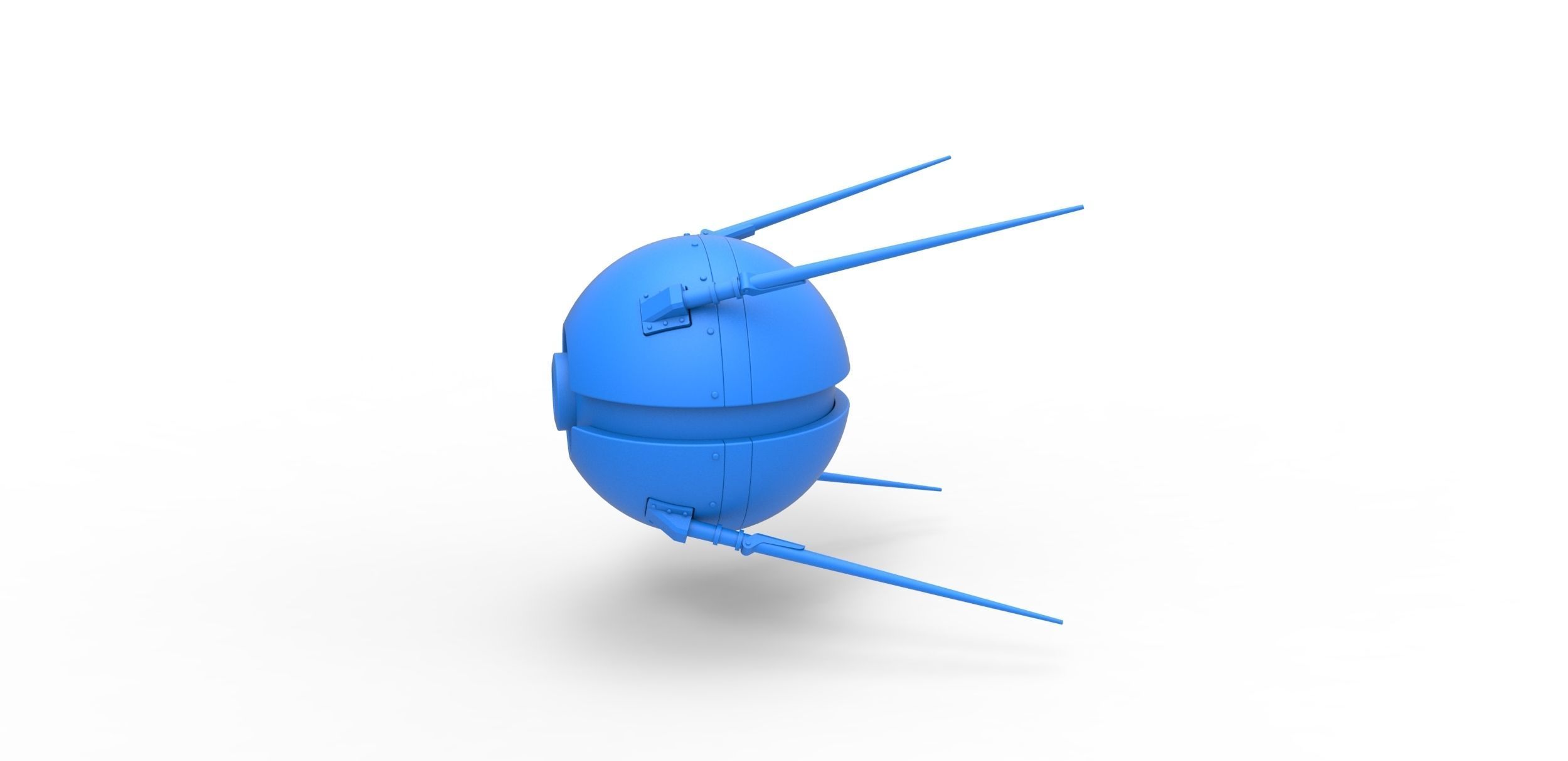 Satellite orb 3D print model_13
