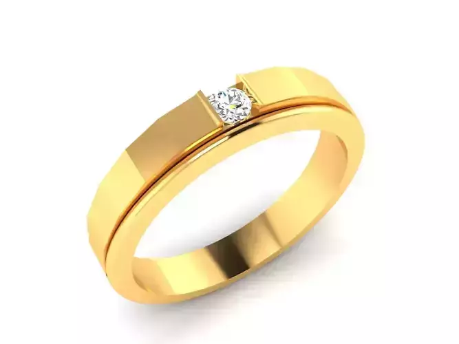 Solitaire Wedding Engagement Ring