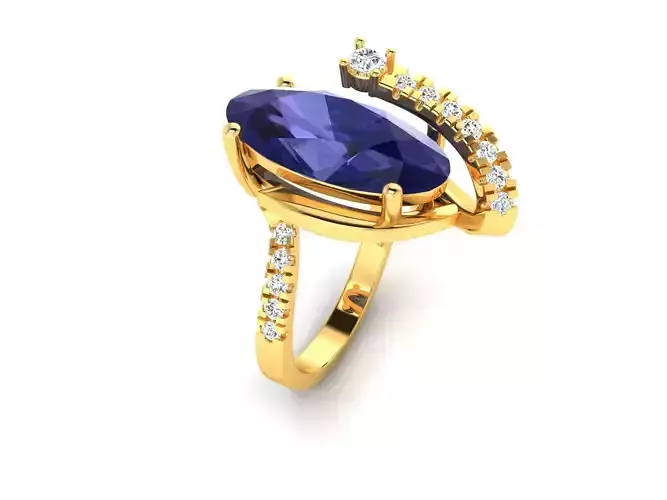 Solitaire Women Engagement Ring