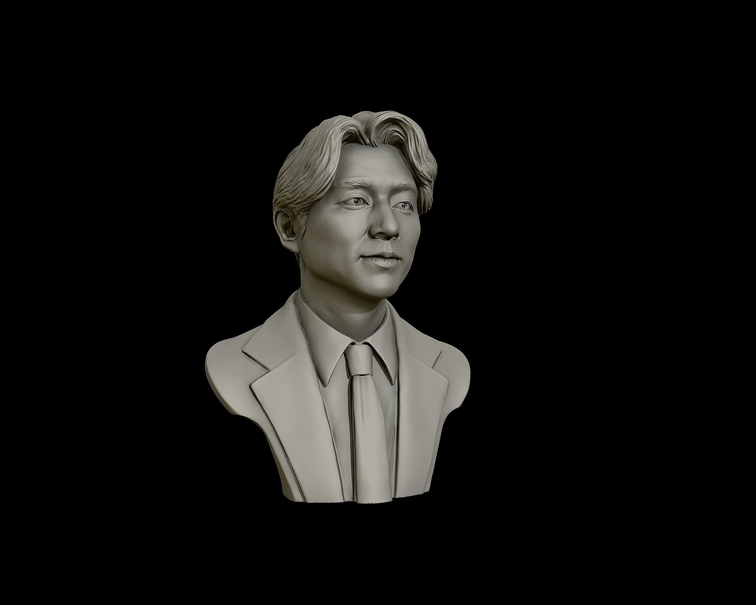 Gong Yoo portrait model 3D print model_29