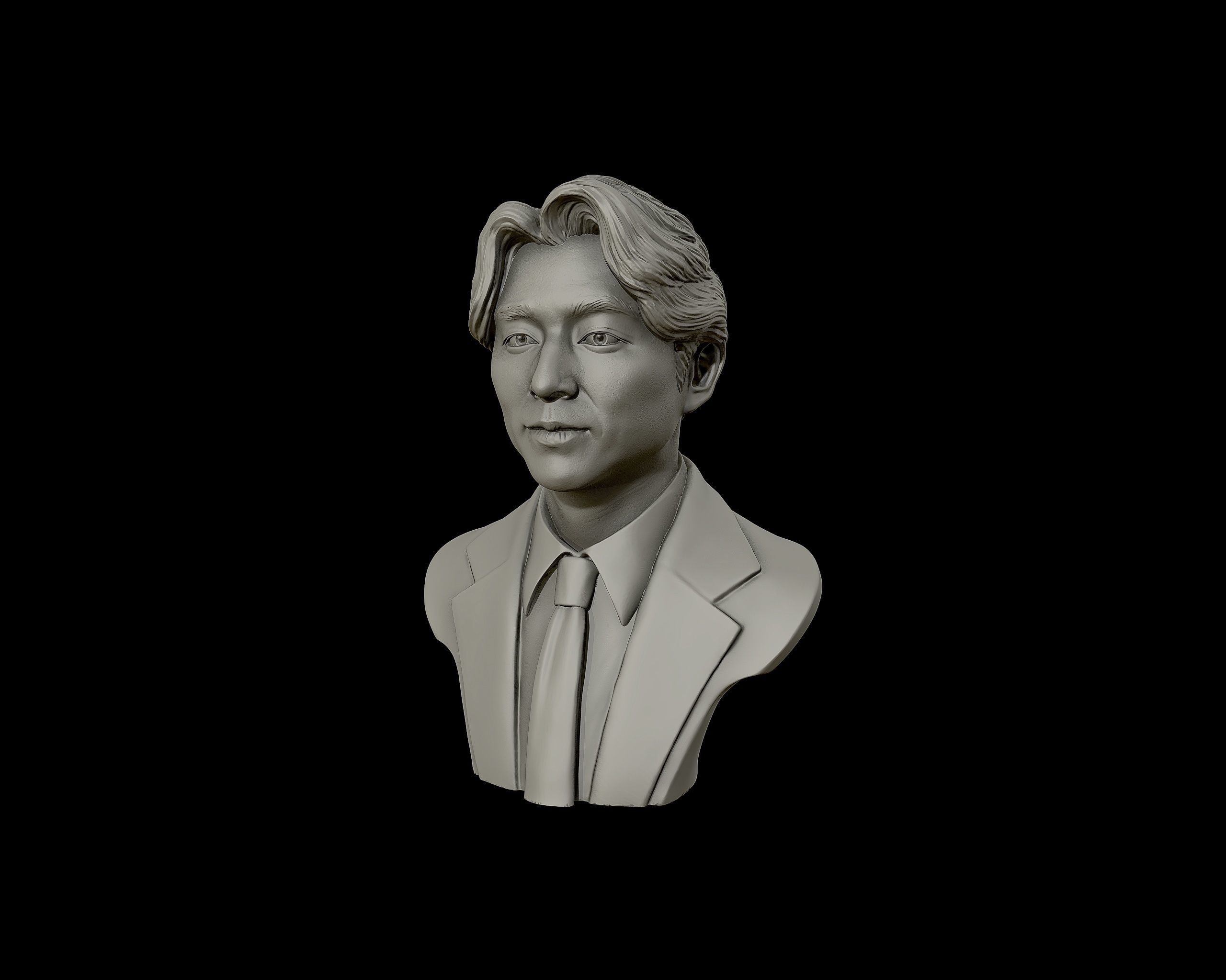 Gong Yoo portrait model 3D print model_19