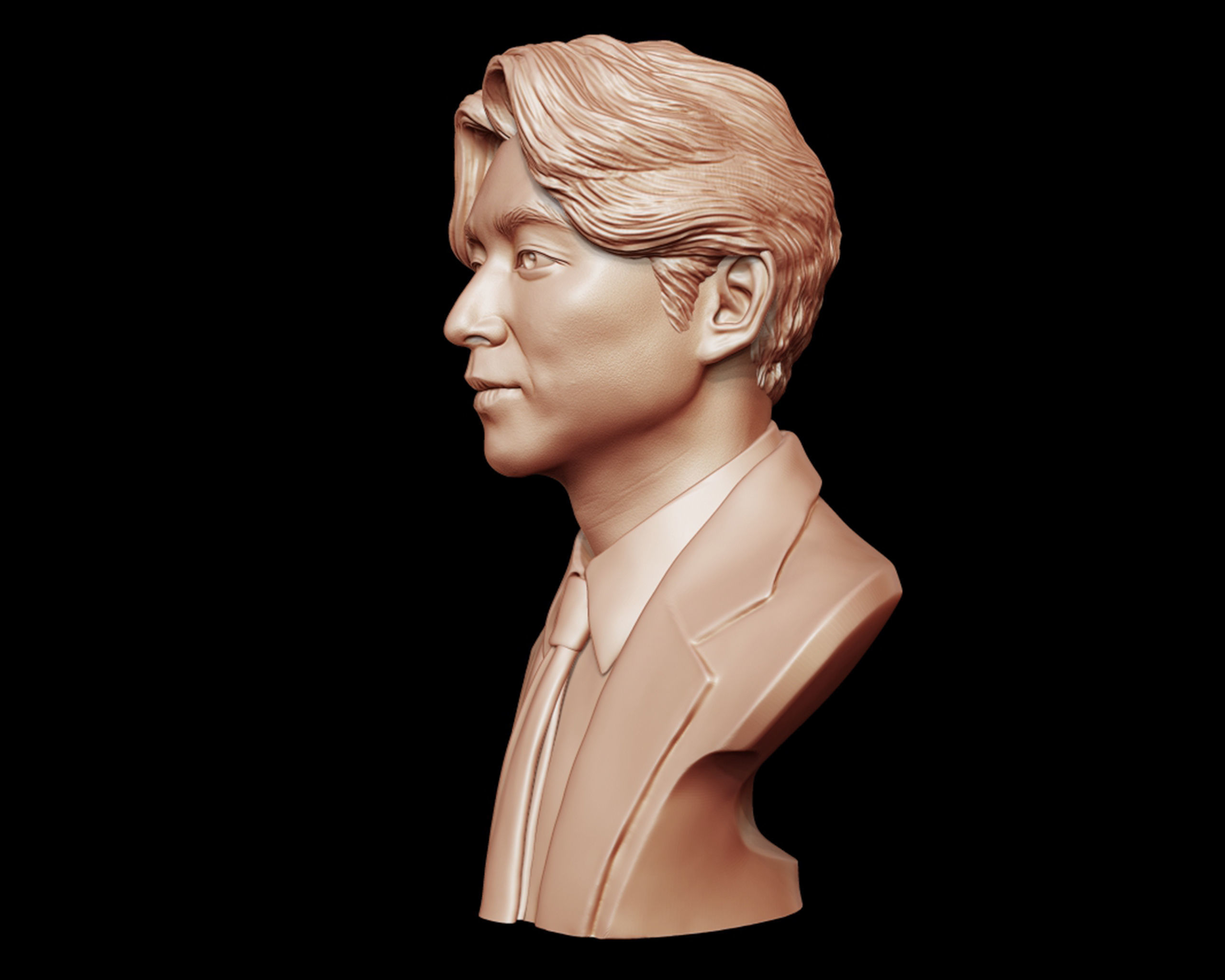 Gong Yoo portrait model 3D print model_6