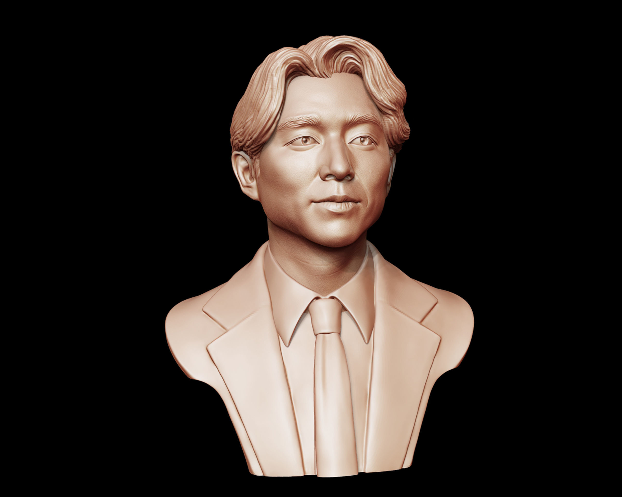 Gong Yoo portrait model 3D print model_3