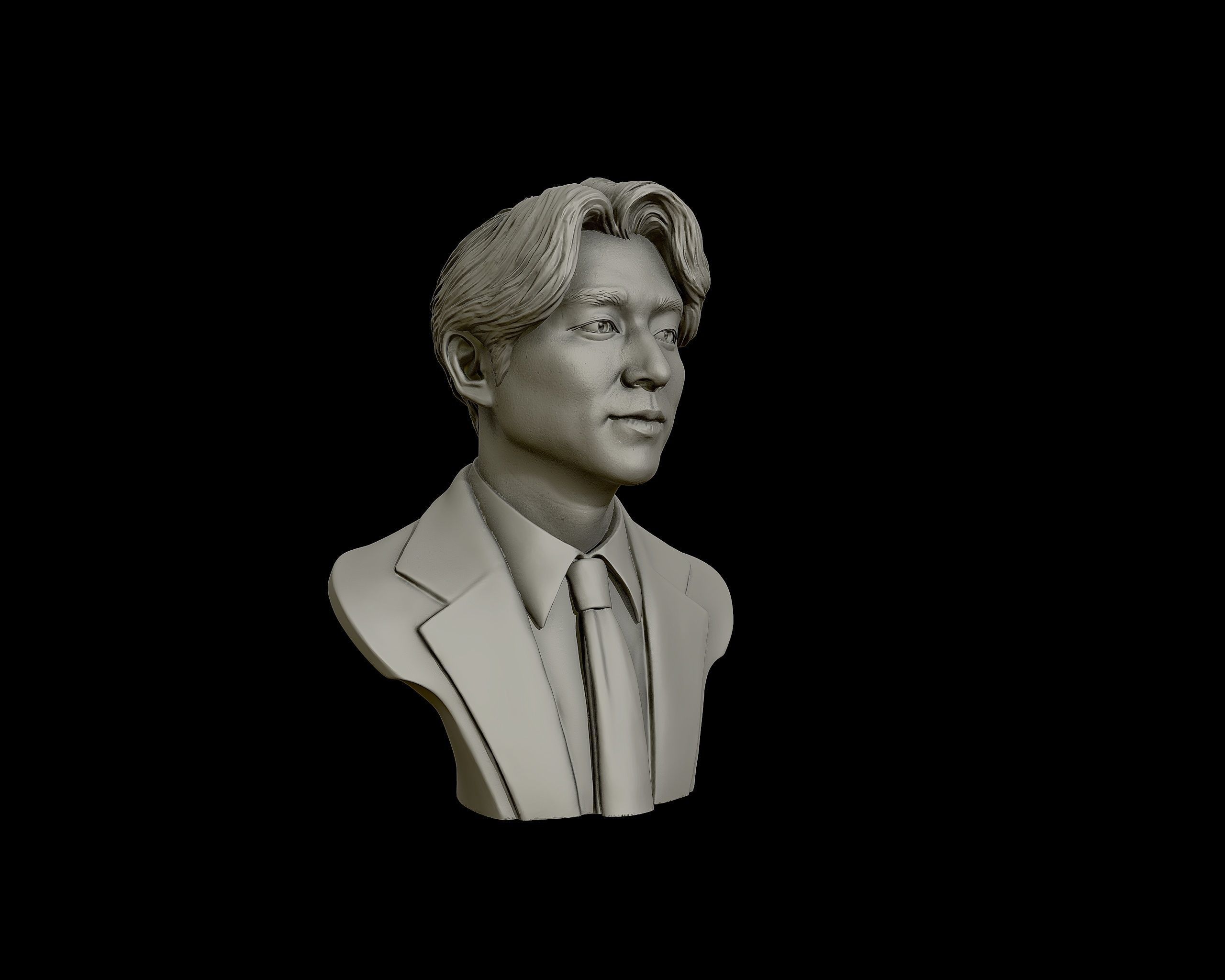 Gong Yoo portrait model 3D print model_28