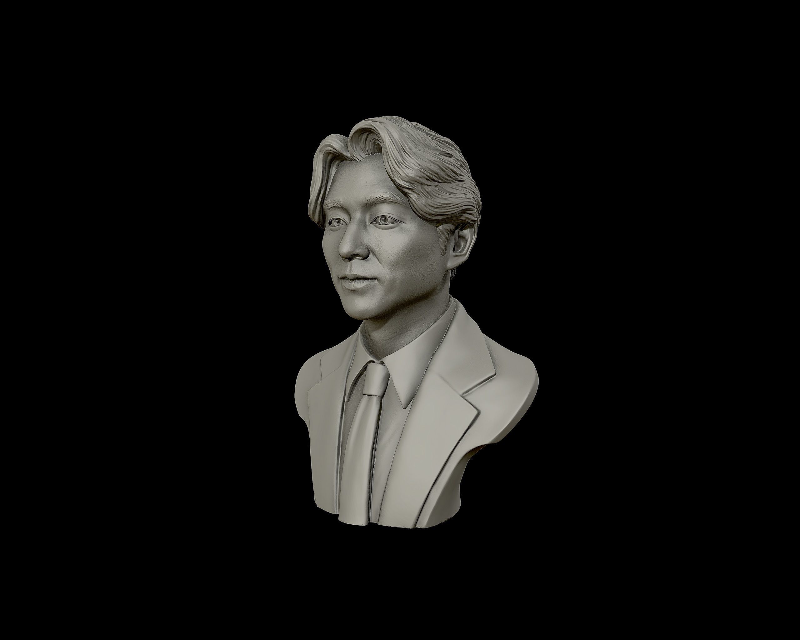 Gong Yoo portrait model 3D print model_20