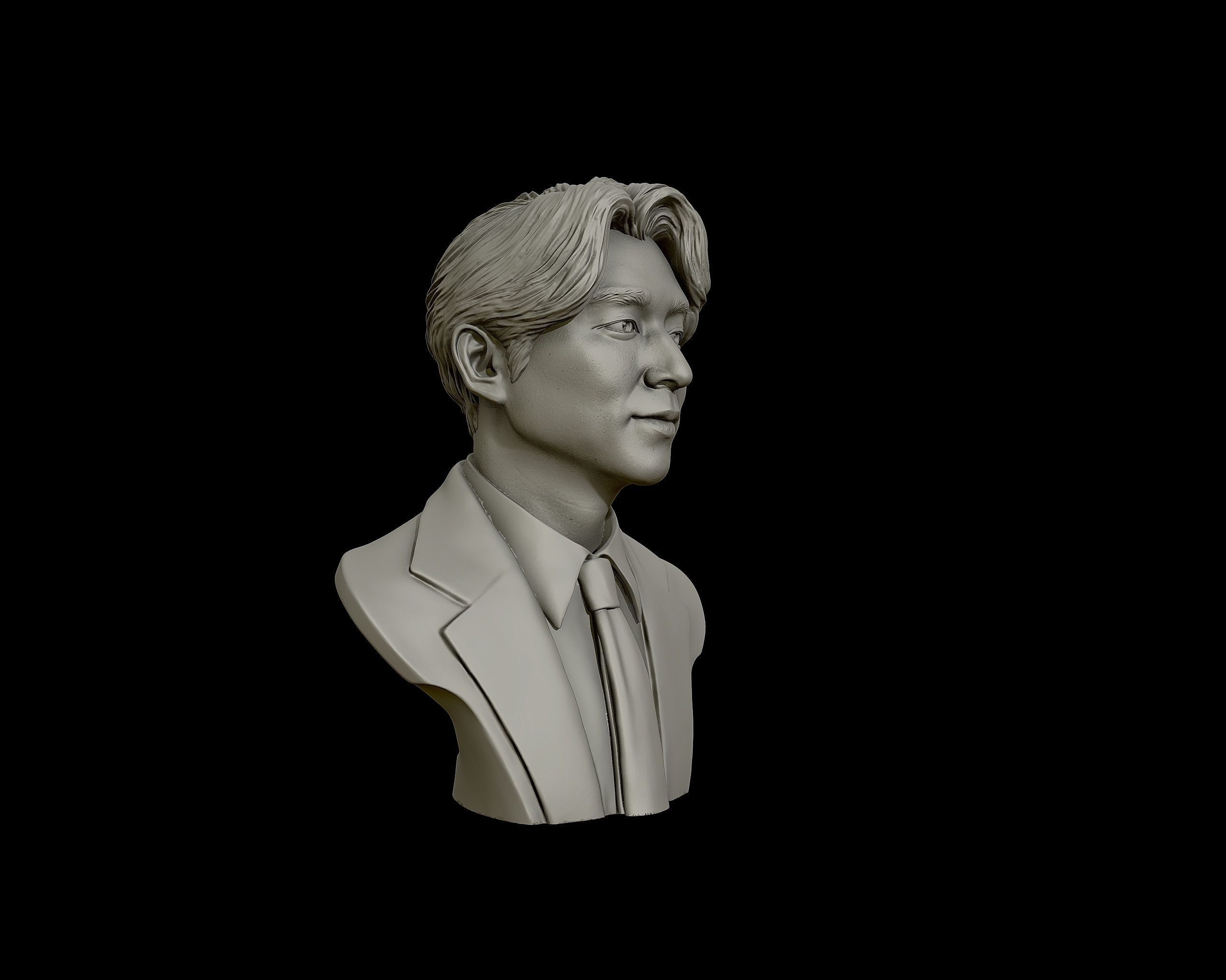 Gong Yoo portrait model 3D print model_27