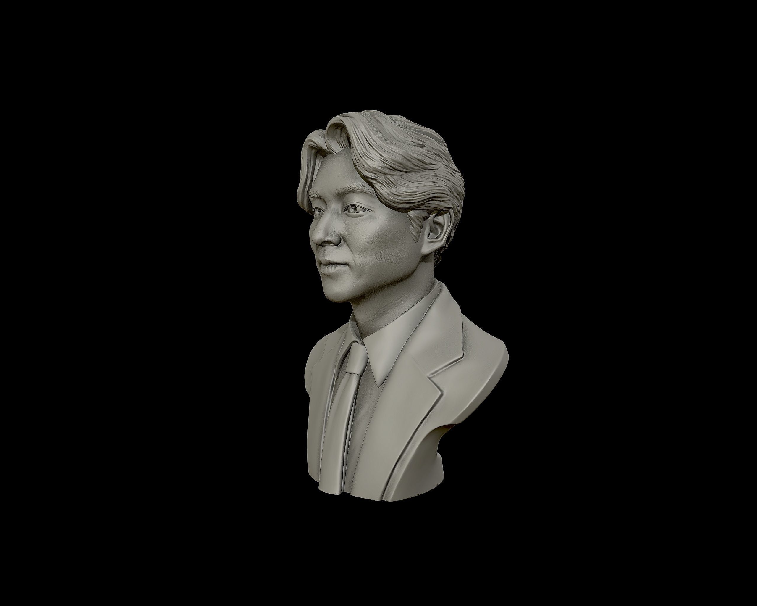 Gong Yoo portrait model 3D print model_21