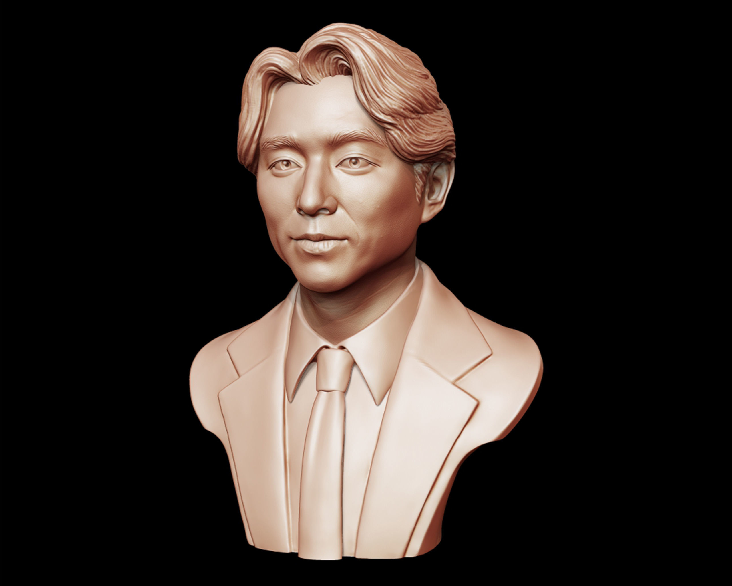Gong Yoo portrait model 3D print model_5